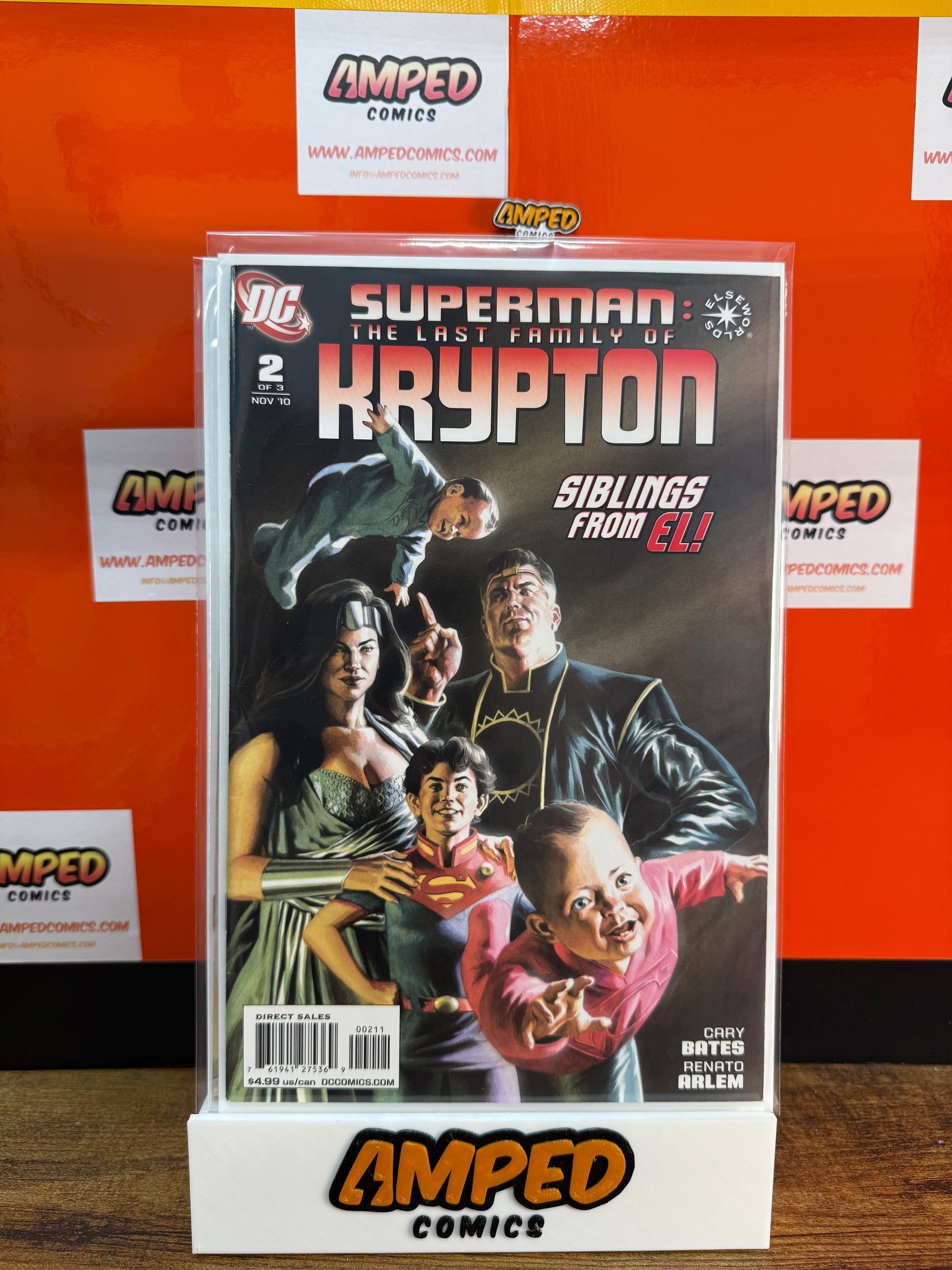 Superman The Last Family of Krypton 2 (Nov 2010, DC Comics)