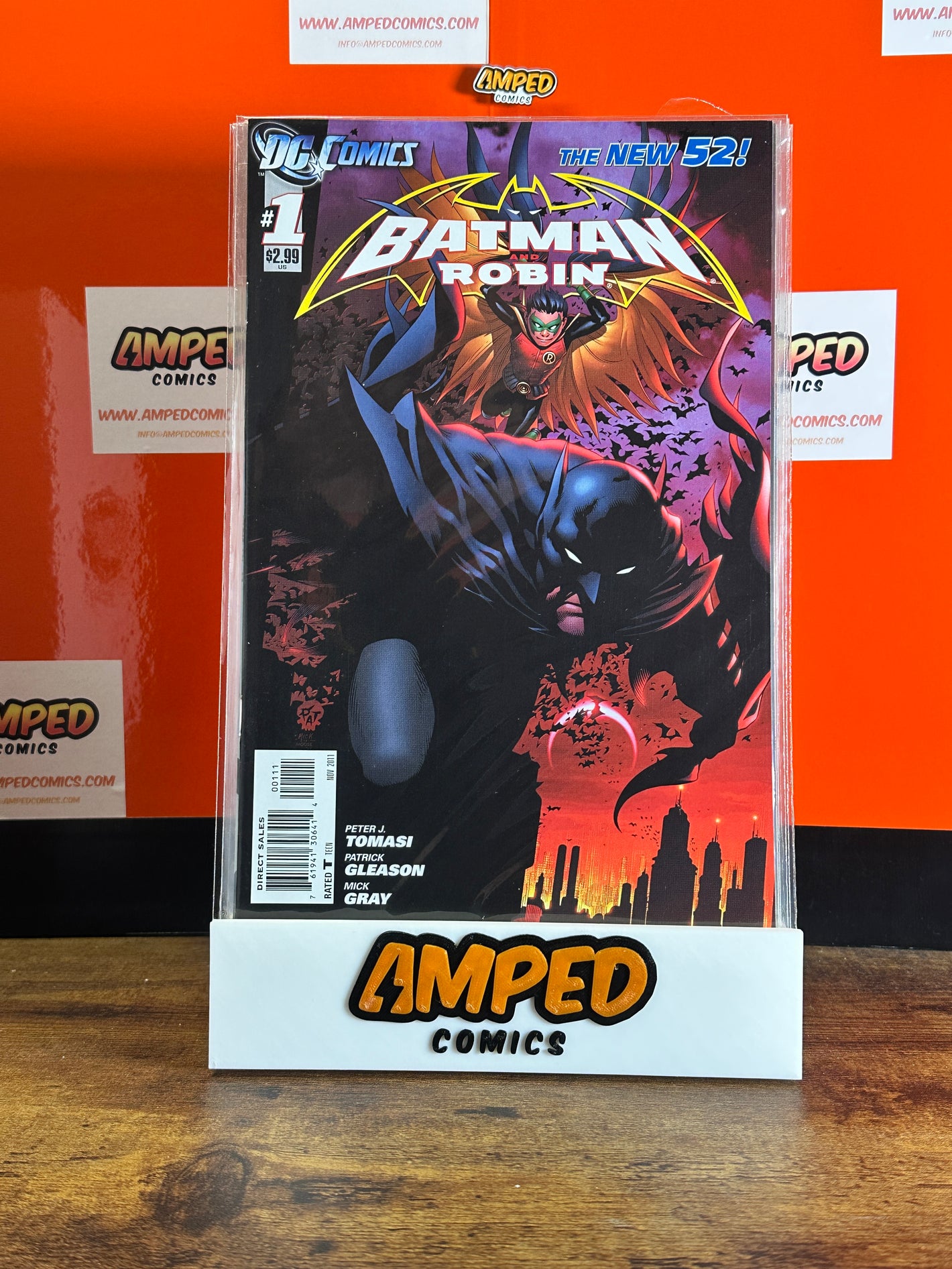 Batman and Robin 1 DC Comics The New 52 (2011)