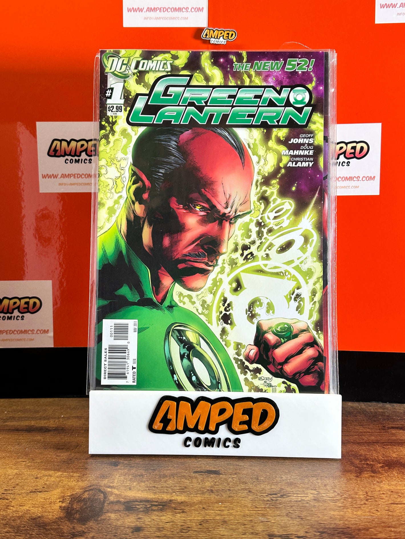 Green Lantern 1 DC Comics The New 52 Geoff Johns 2011