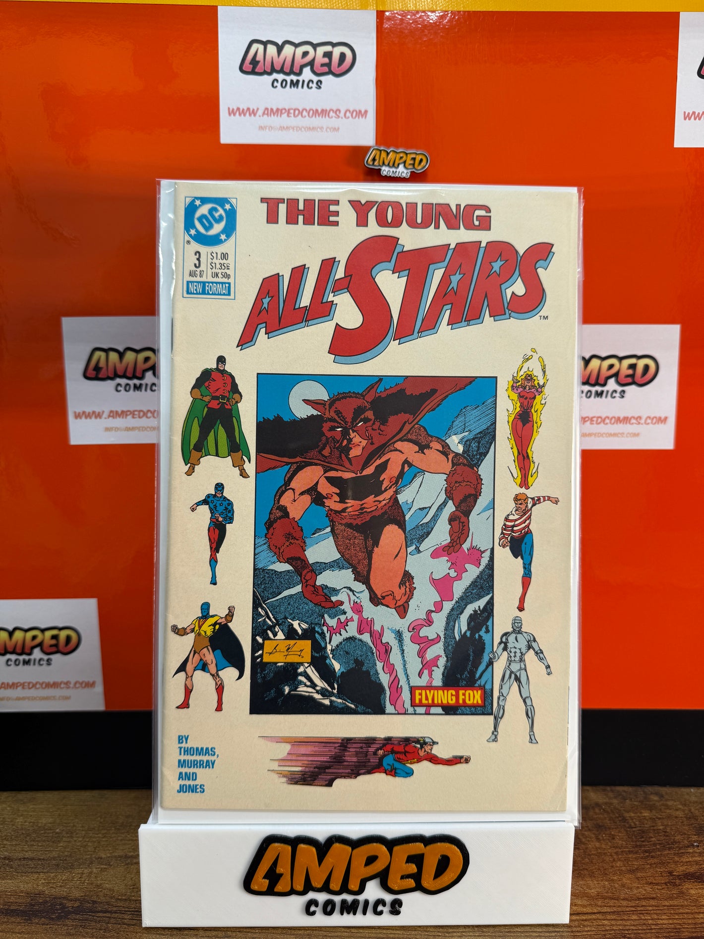 The Young All-Stars 3 DC Comics Aug 1987 Flying Fox
