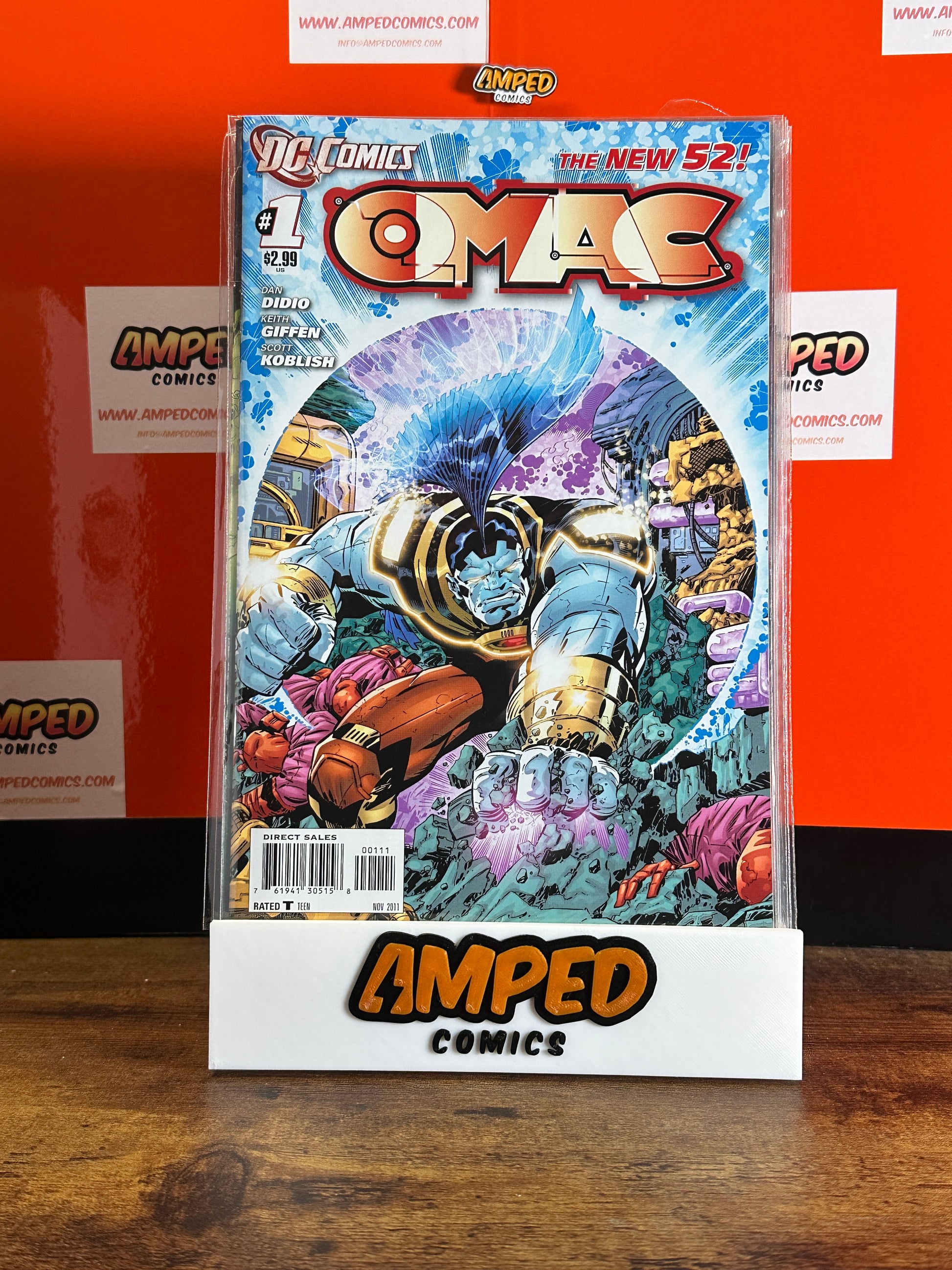 OMAC 1 DC Comics The New 52 Nov 2011