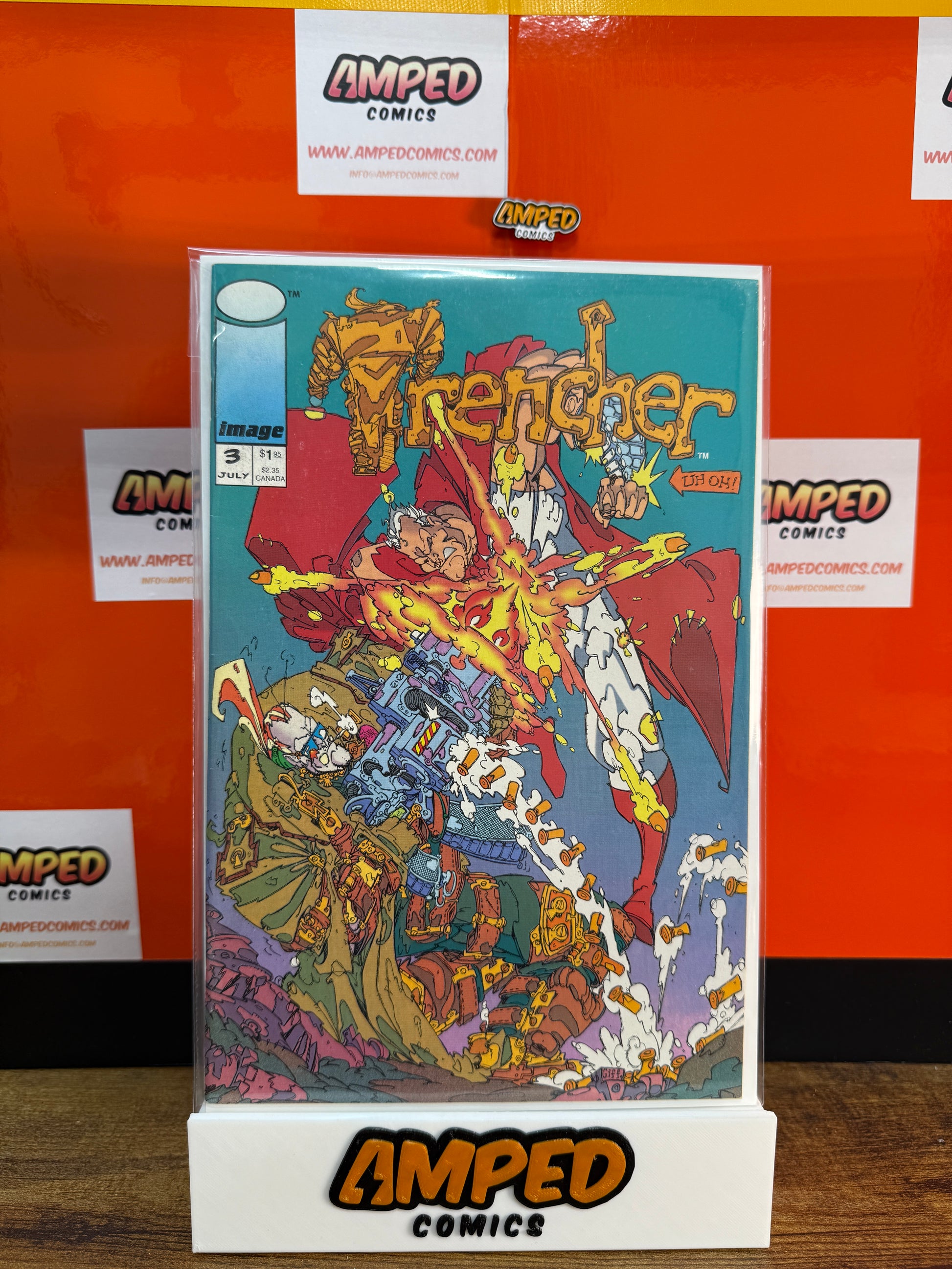 Trencher 3 Image Comics July 1993 by Keith Giffen