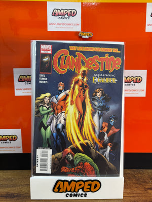 ClanDestine 3 Marvel Comics Guest-Starring Excalibur