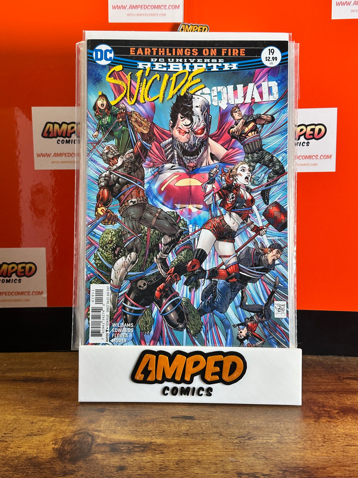 Suicide Squad 19 (2017) DC Comics - Earthlings on Fire