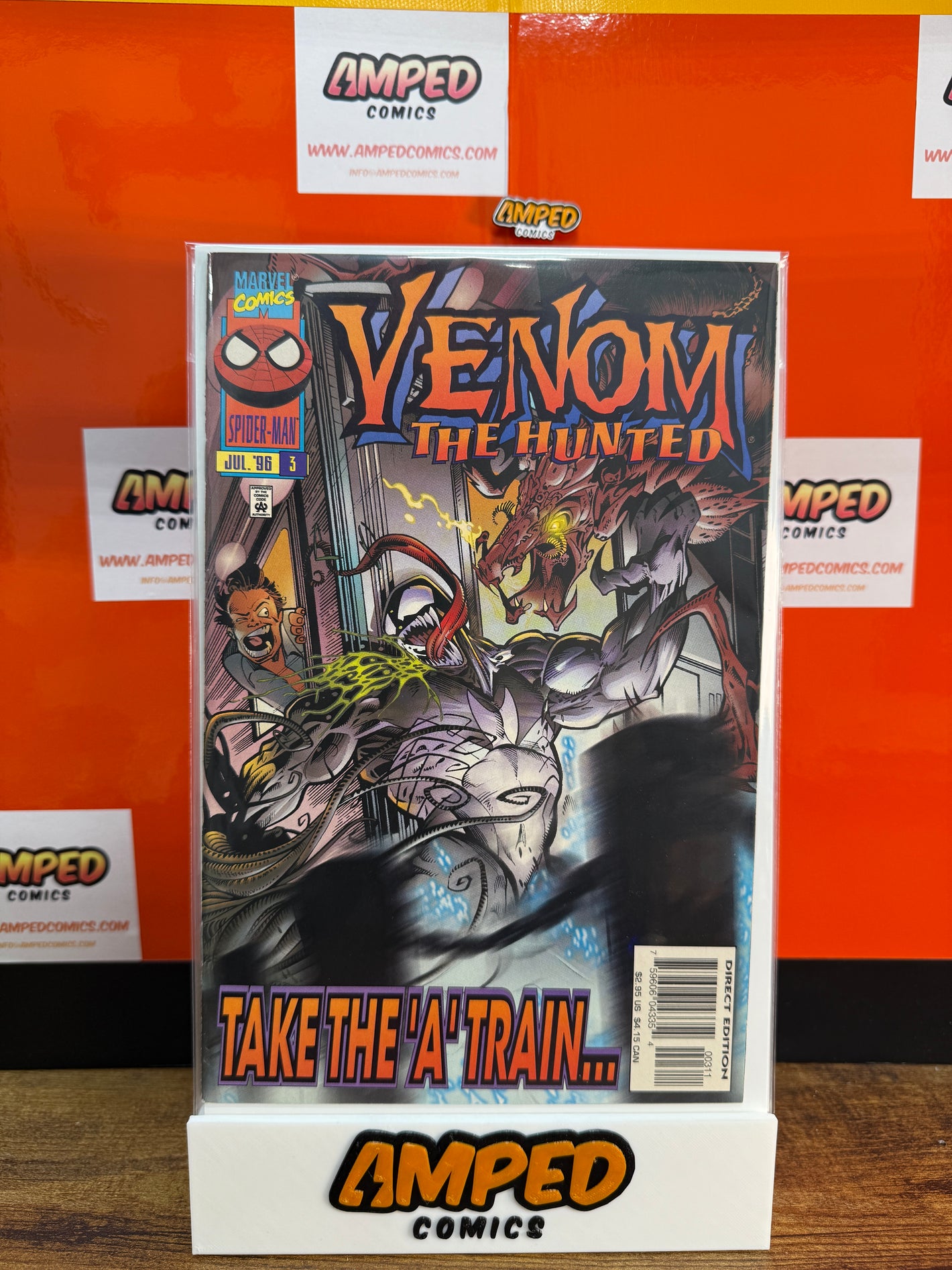 Venom The Hunted 3 Marvel Comics Jul 1996