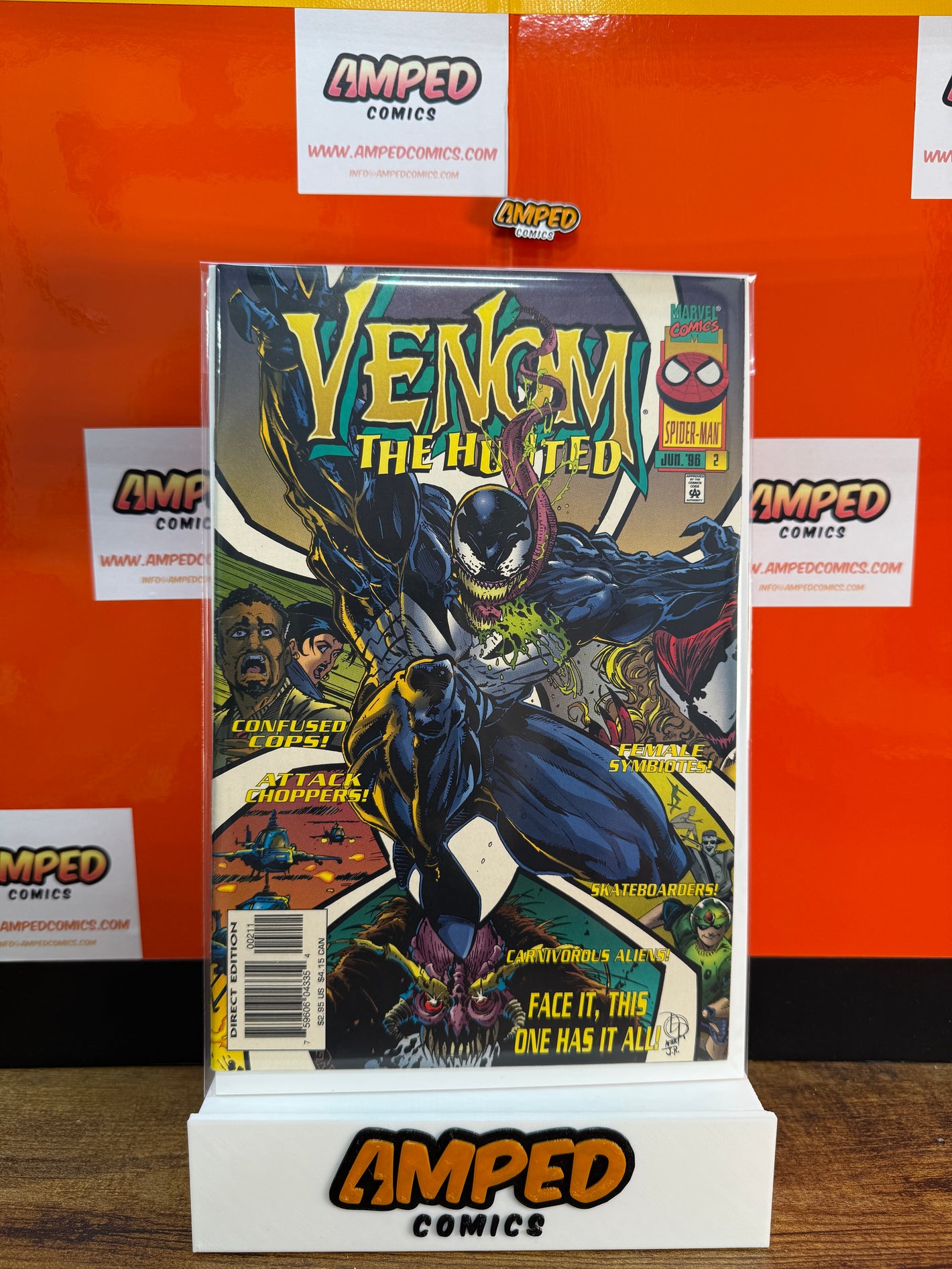 Venom The Hunted 2 Marvel Comics July 1996