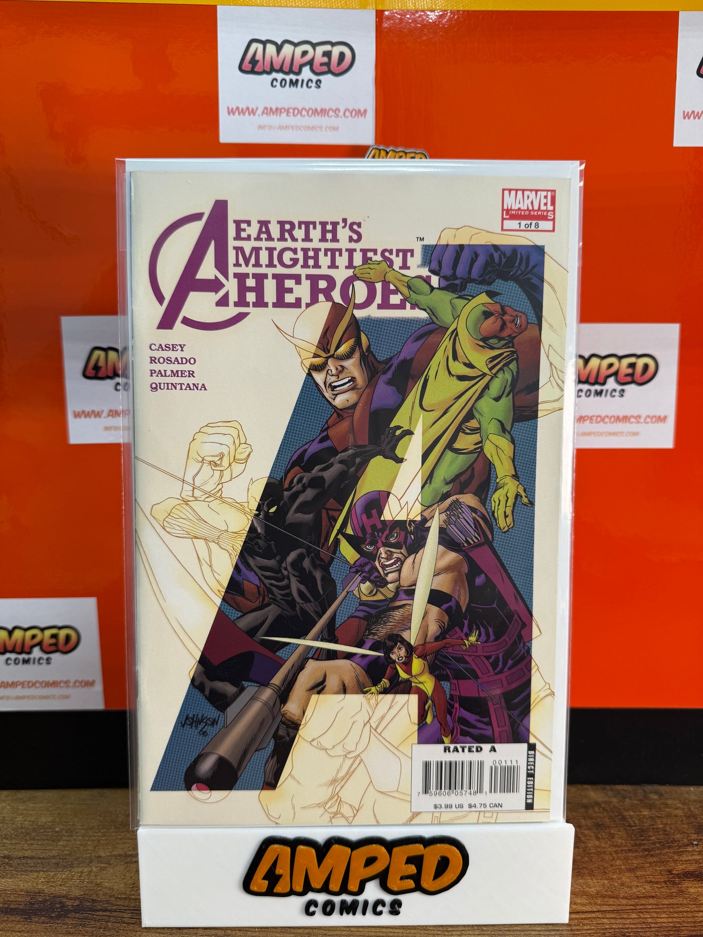 Earths Mightiest Heroes 1 (Marvel, Limited Series, 1 of 8)