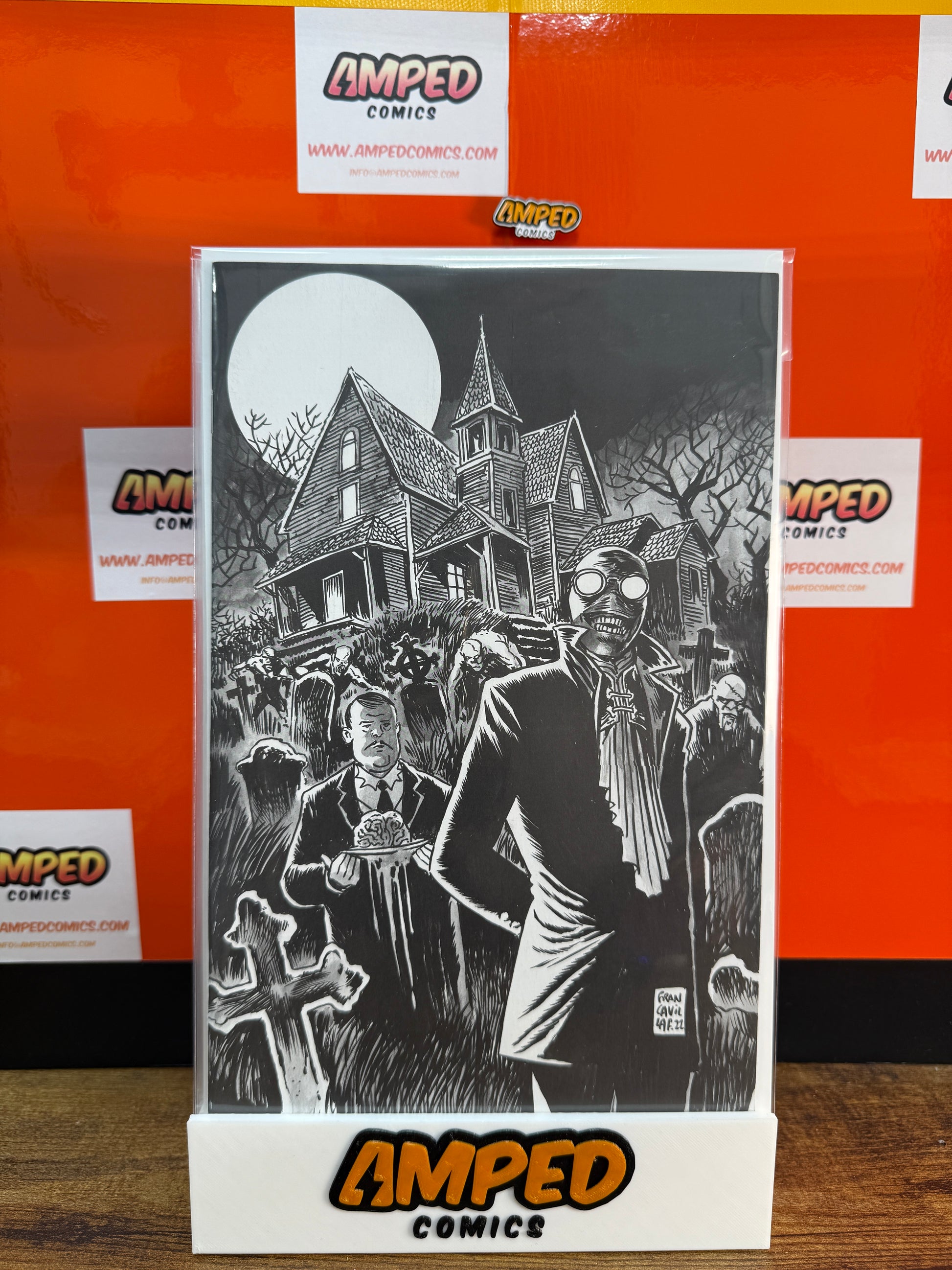 2022 BOOM STUDIOS STUFF OF NIGHTMARES #4 VIRGIN B&W UNLOCKABLE VARIANT