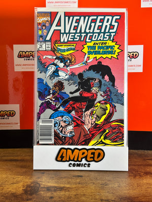 Avengers West Coast 70 Marvel Comics May 1991 Spider-Man Appearance