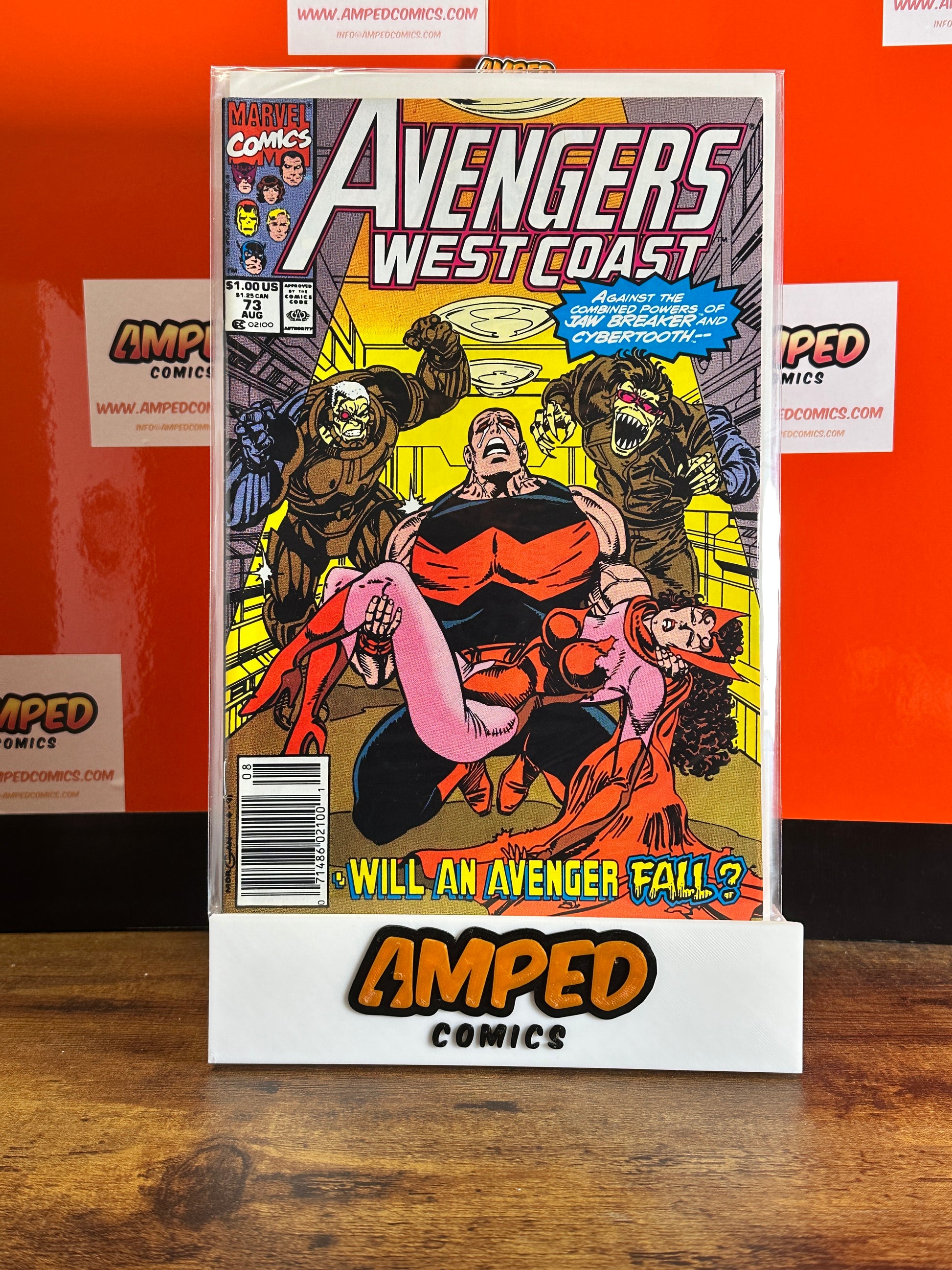 Avengers West Coast 73 Marvel Comics August 1991
