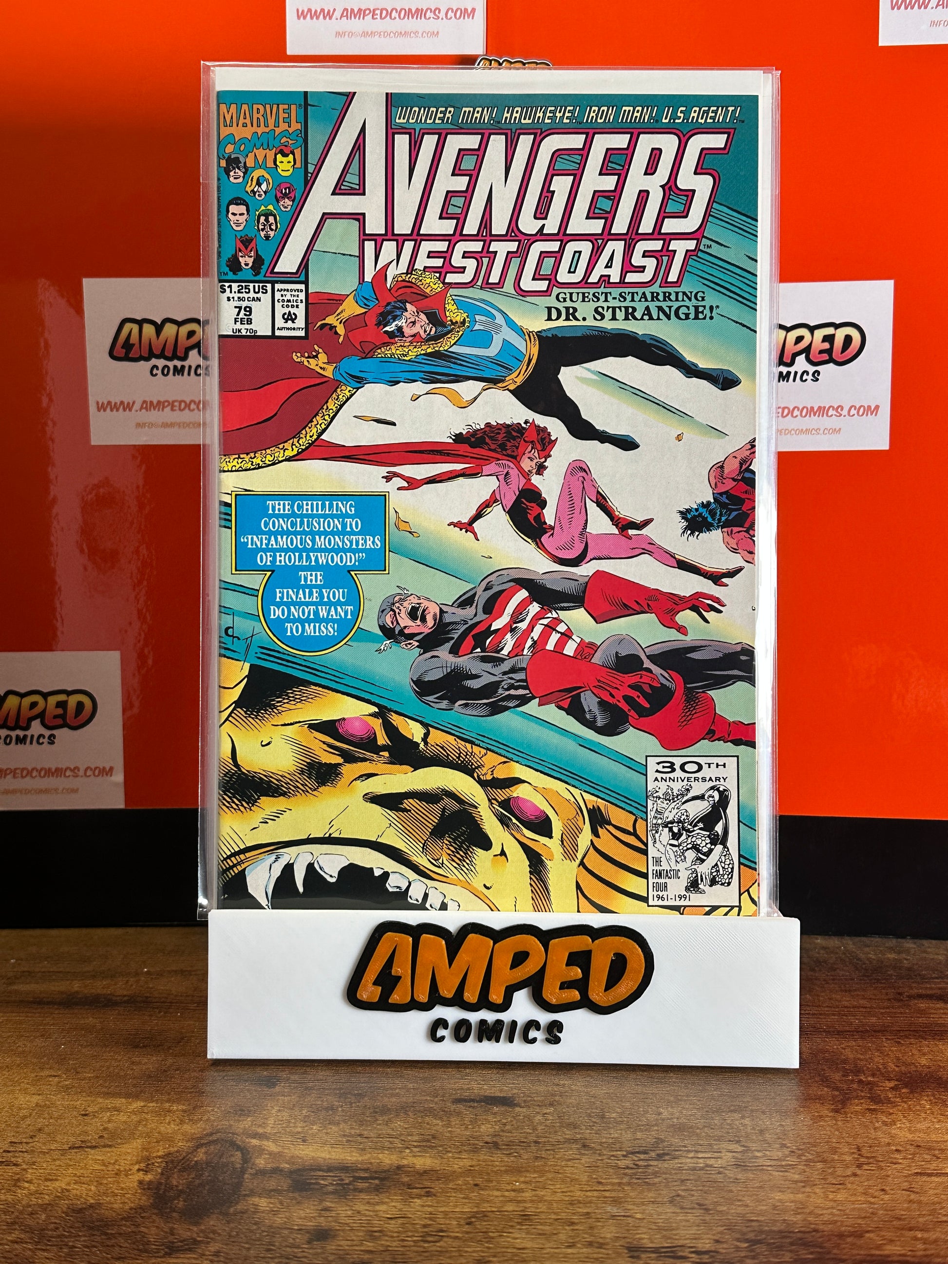 Avengers West Coast 79 Marvel Comics 1993 Guest-Starring Dr. Strange