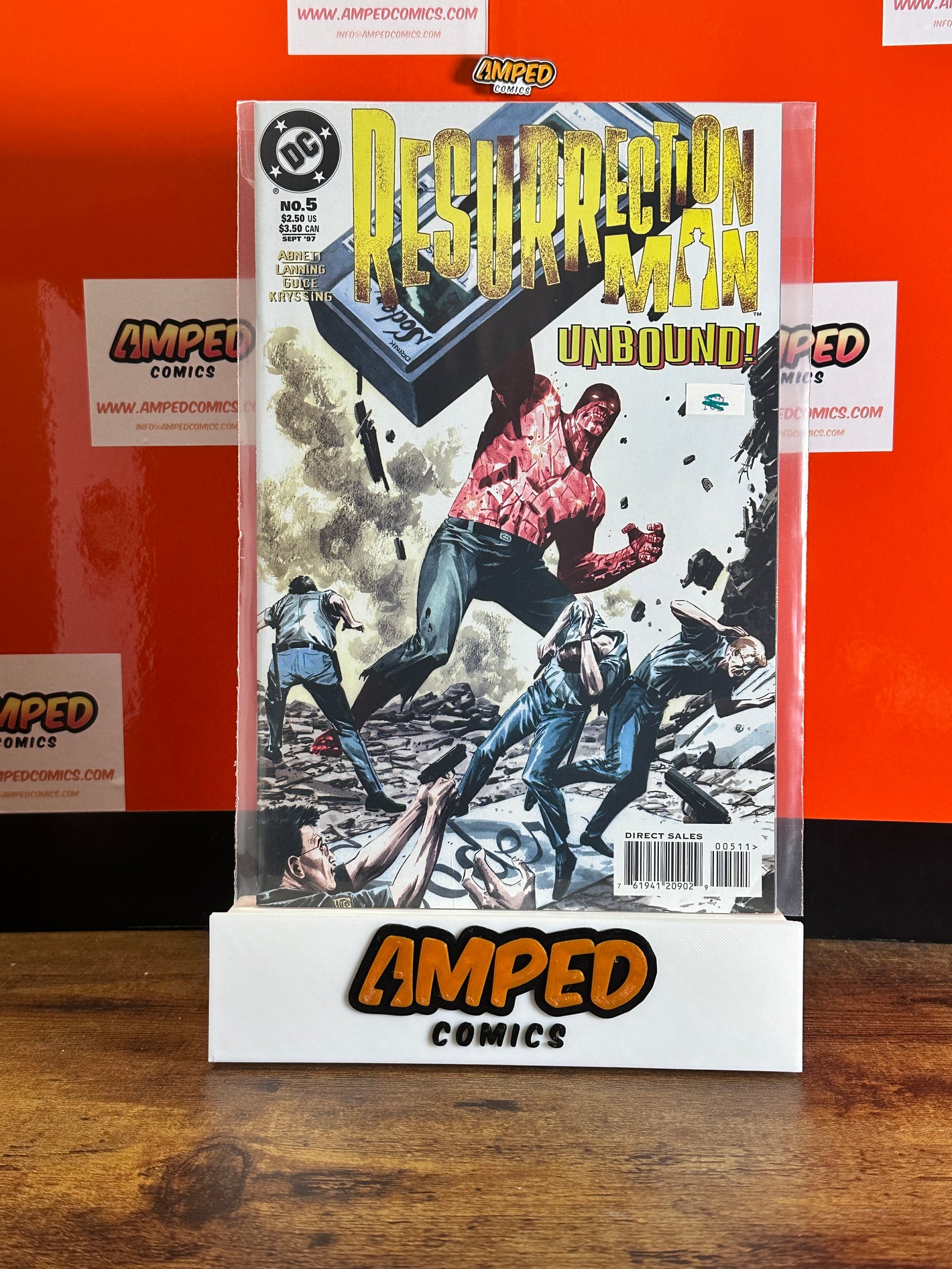 Resurrection Man 5 DC Comics 1997 Unbound