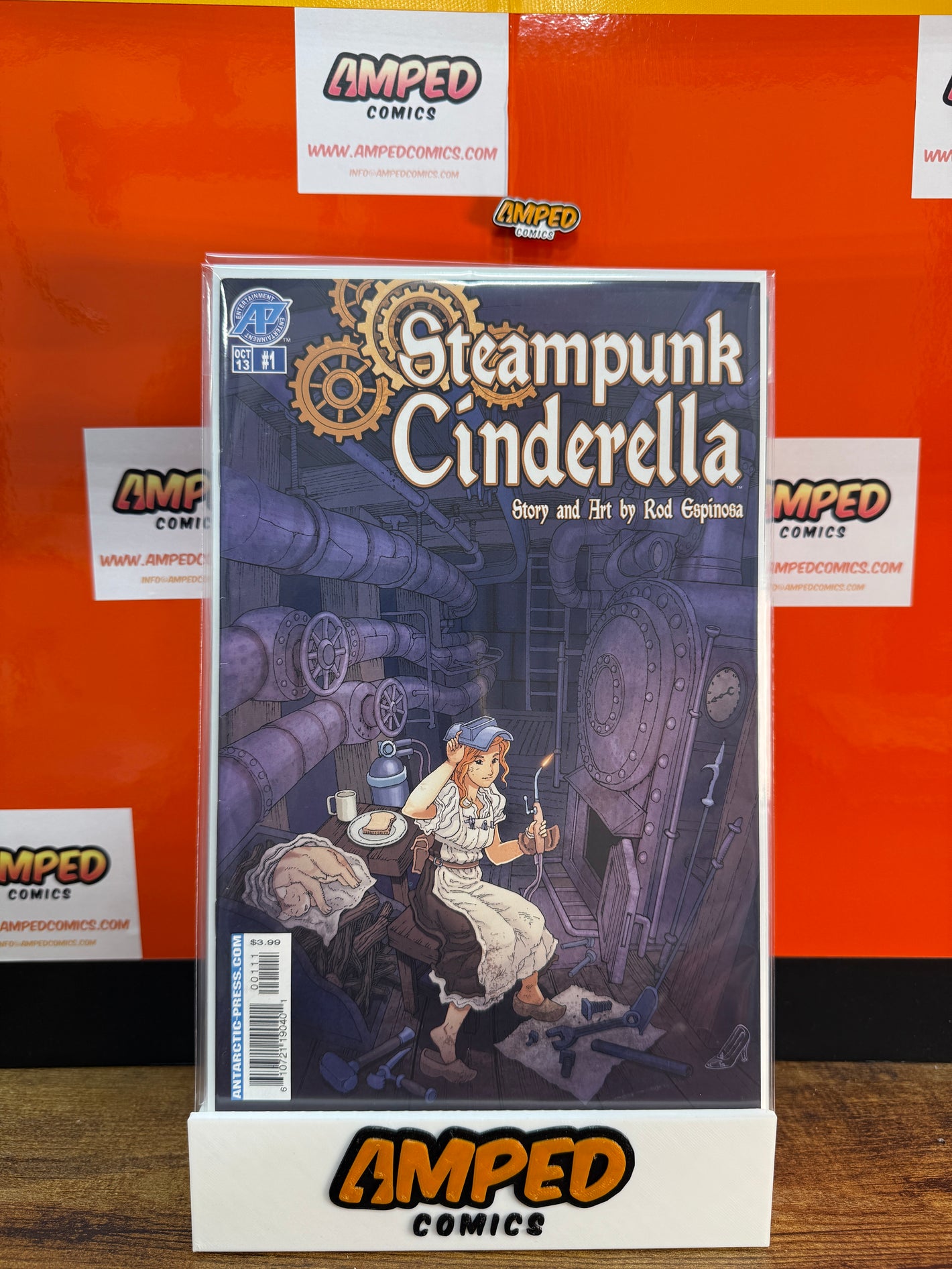 Steampunk Cinderella 1 Antarctic Press Oct 2023 Rod Espinosa