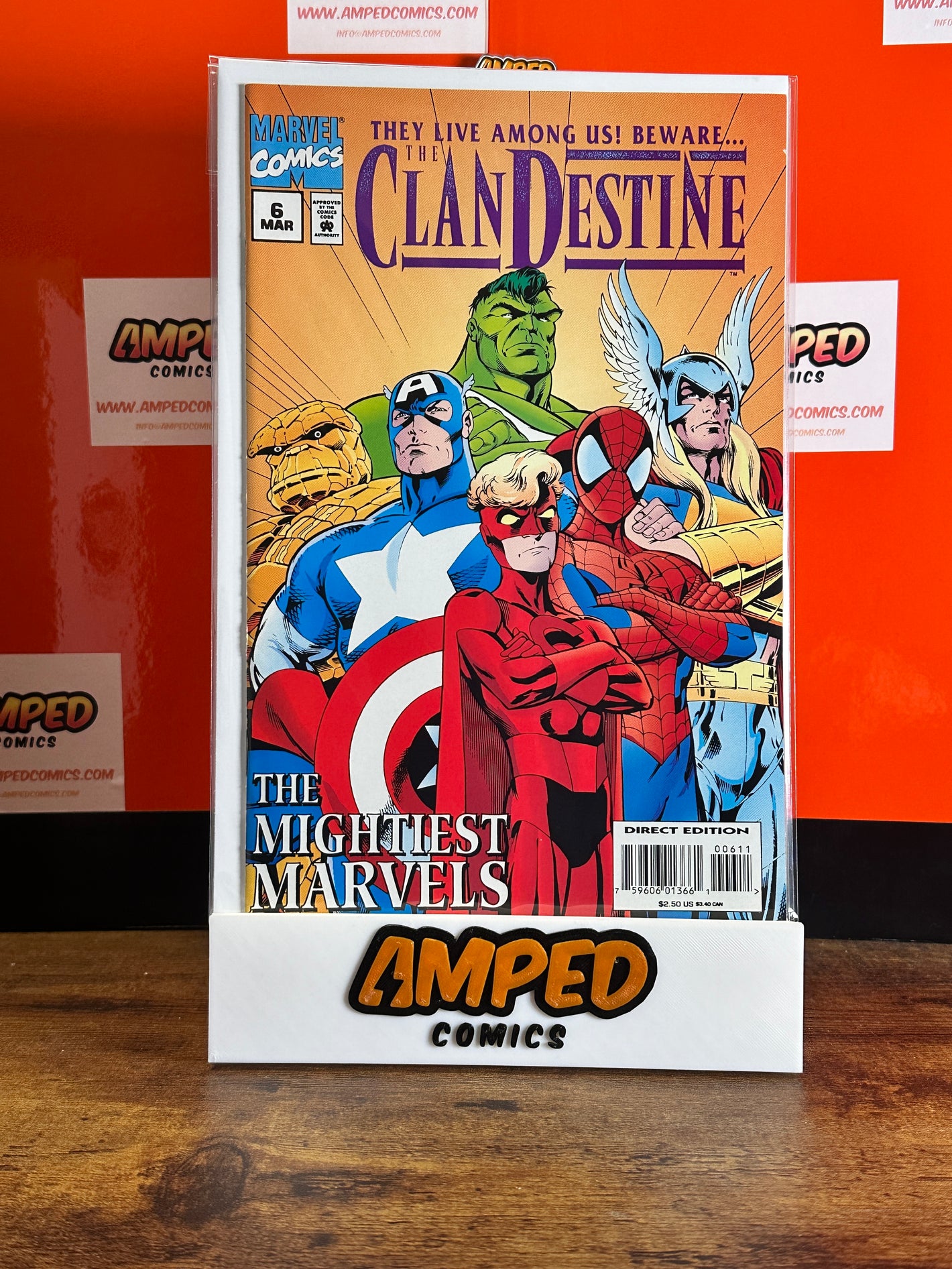 The ClanDestine 6 Marvel Comics March 1995