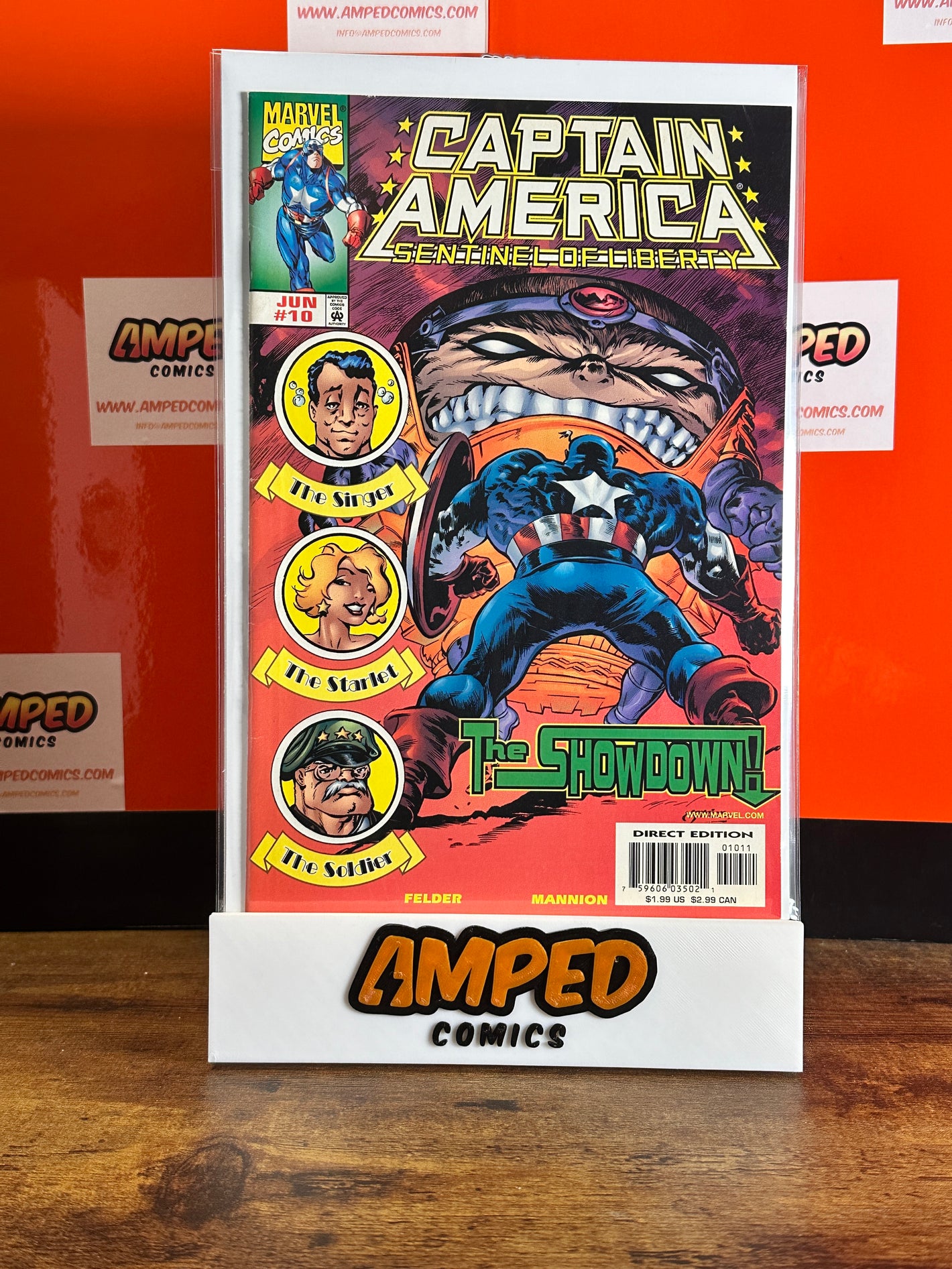 Captain America Sentinel of Liberty 10 Marvel Comics June 1999
