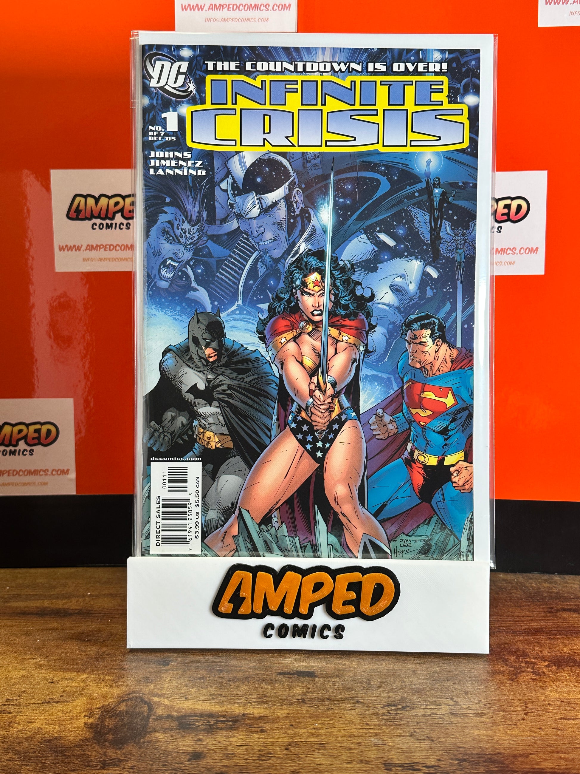 Infinite Crisis 1 DC Comics 2005 Geoff Johns Wonder Woman Batman