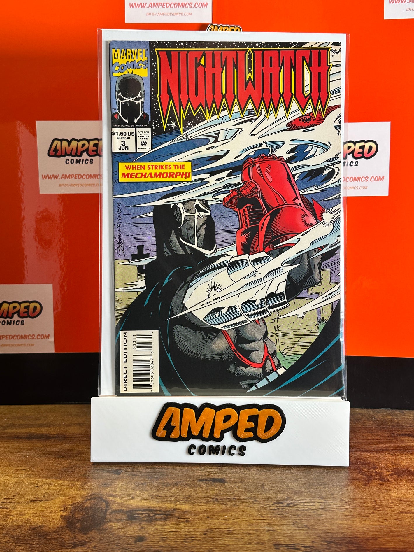 Nightwatch 3 Marvel Comics June 1994 Mechamorph Appearance