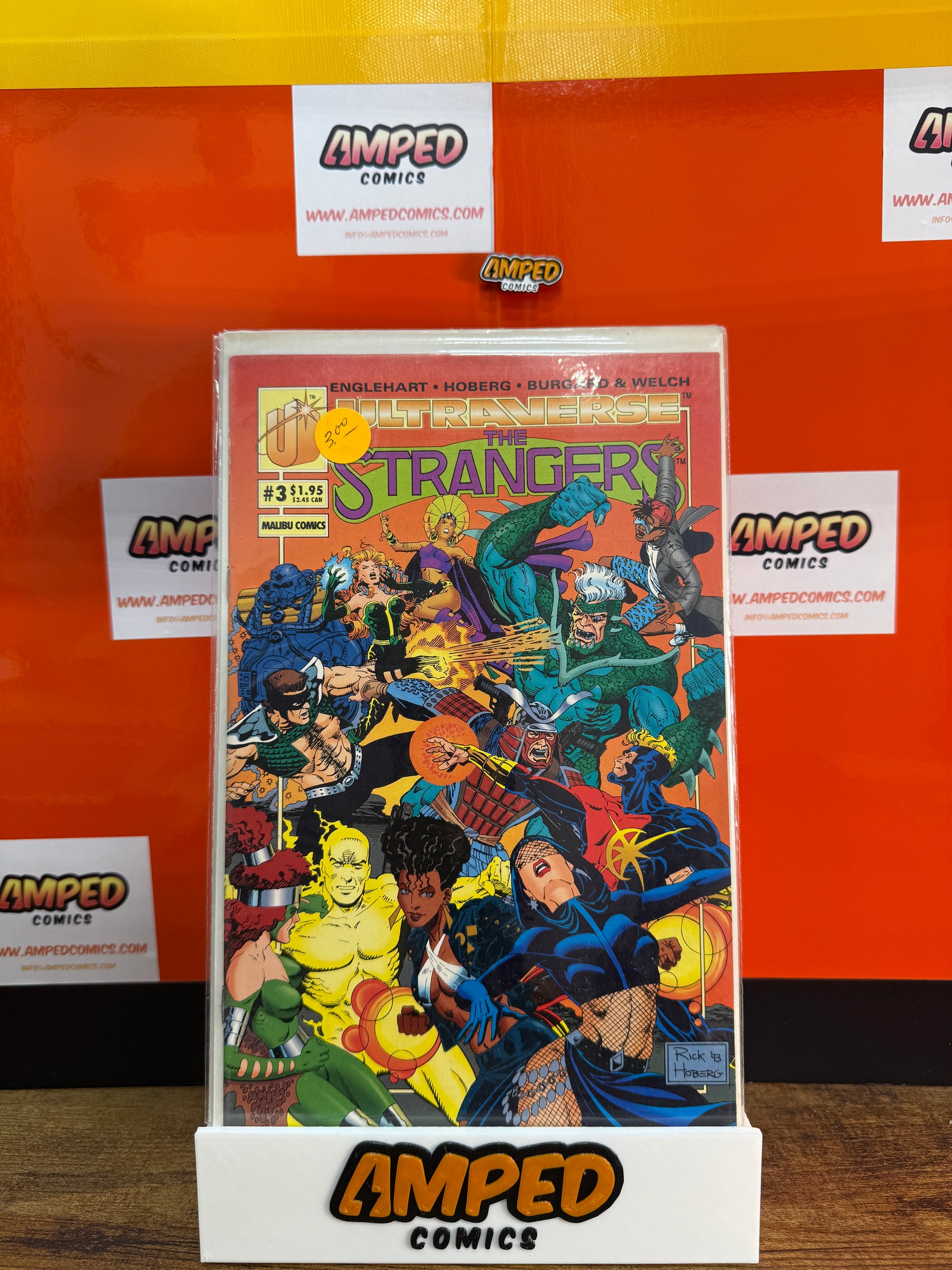 Ultraverse The Strangers 3 Malibu Comics 1993