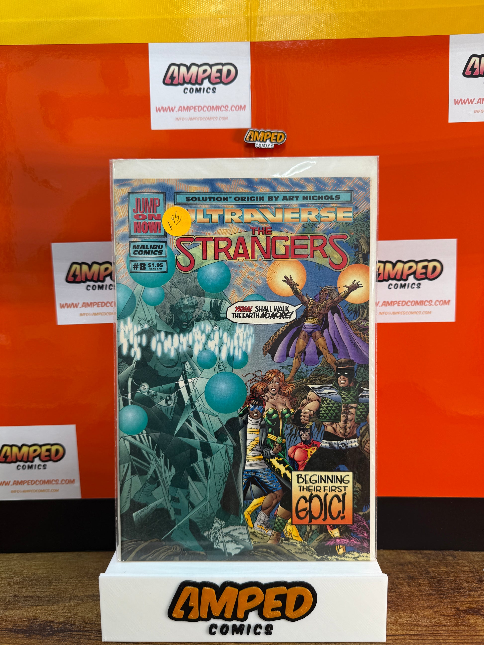 Ultraverse The Strangers 8 Malibu Comics 1993