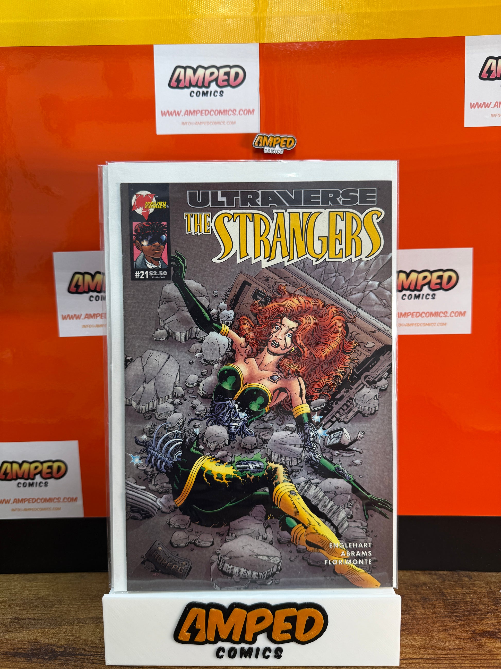 Ultraverse The Strangers 21 Malibu Comics 1995