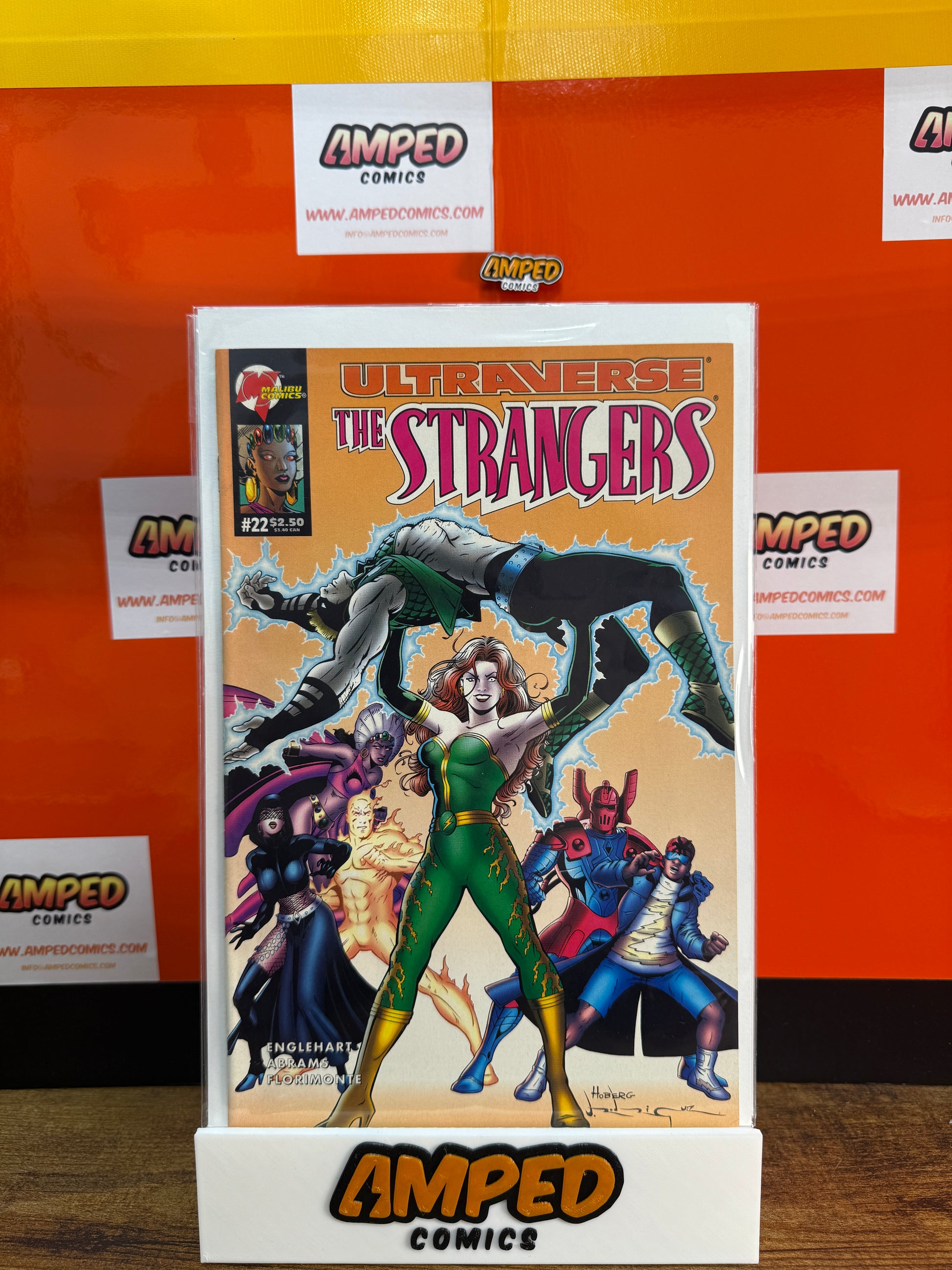 Ultraverse The Strangers 22 Malibu Comics 1995