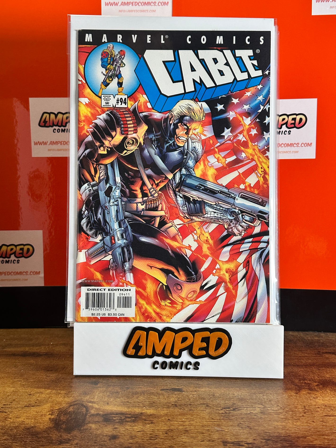 Cable 94 Marvel Comics 1997 Direct Edition