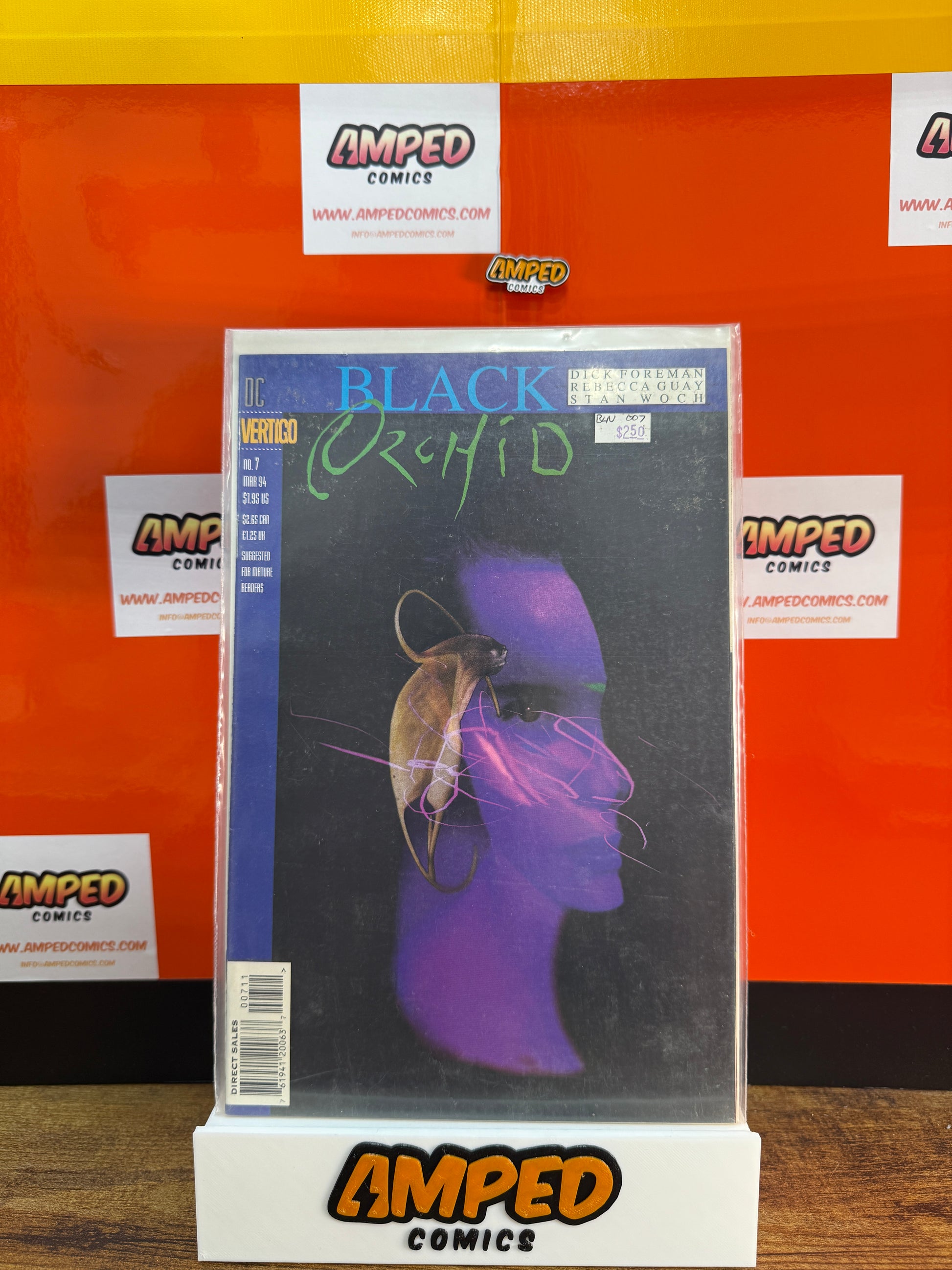 Black Orchid 7 DC Vertigo 1994 by Dick Foreman Rebecca Guay