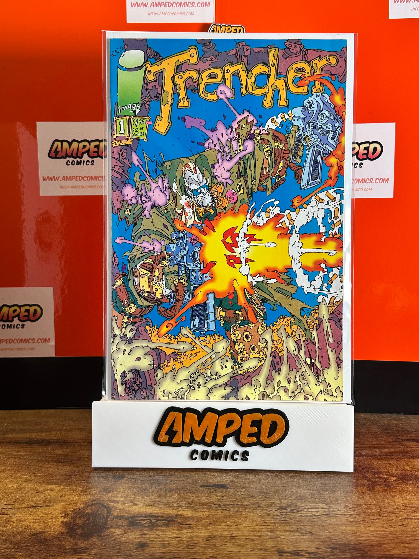 Trencher 1 (1993) Image Comics by Keith Giffen
