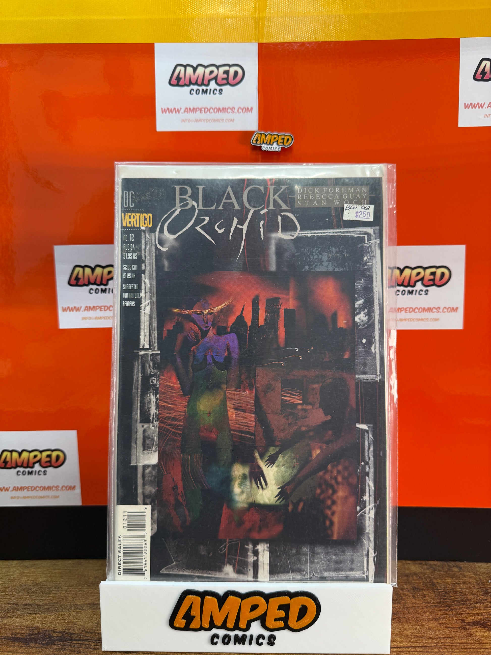 Black Orchid 12 DC Vertigo 1994 by Dick Foreman Rebecca Guay