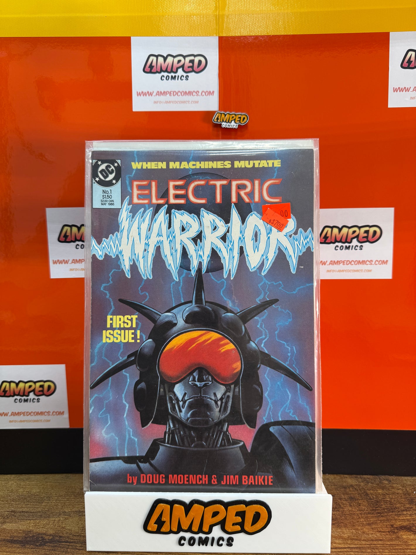Electric Warrior 1 (May 1986, DC Comics) First Issue
