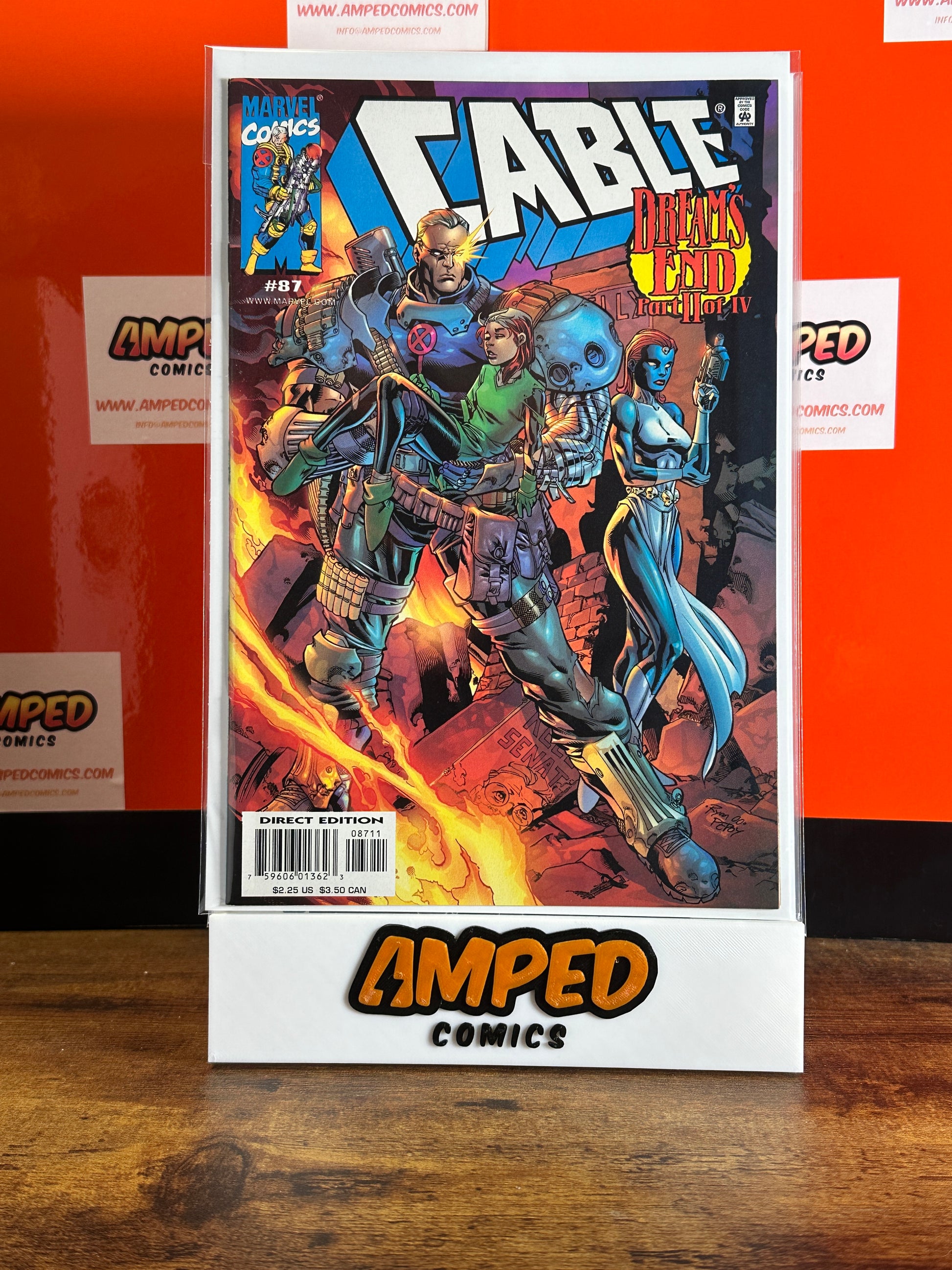 Cable 87 Marvel Comics Dreams End Part 1 of 4