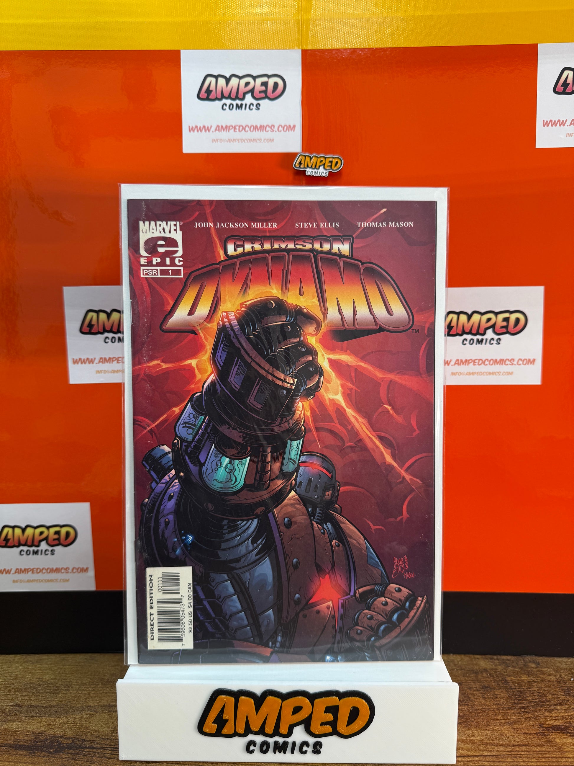 Crimson Dynamo 1 Marvel Comics 2003 John Jackson Miller