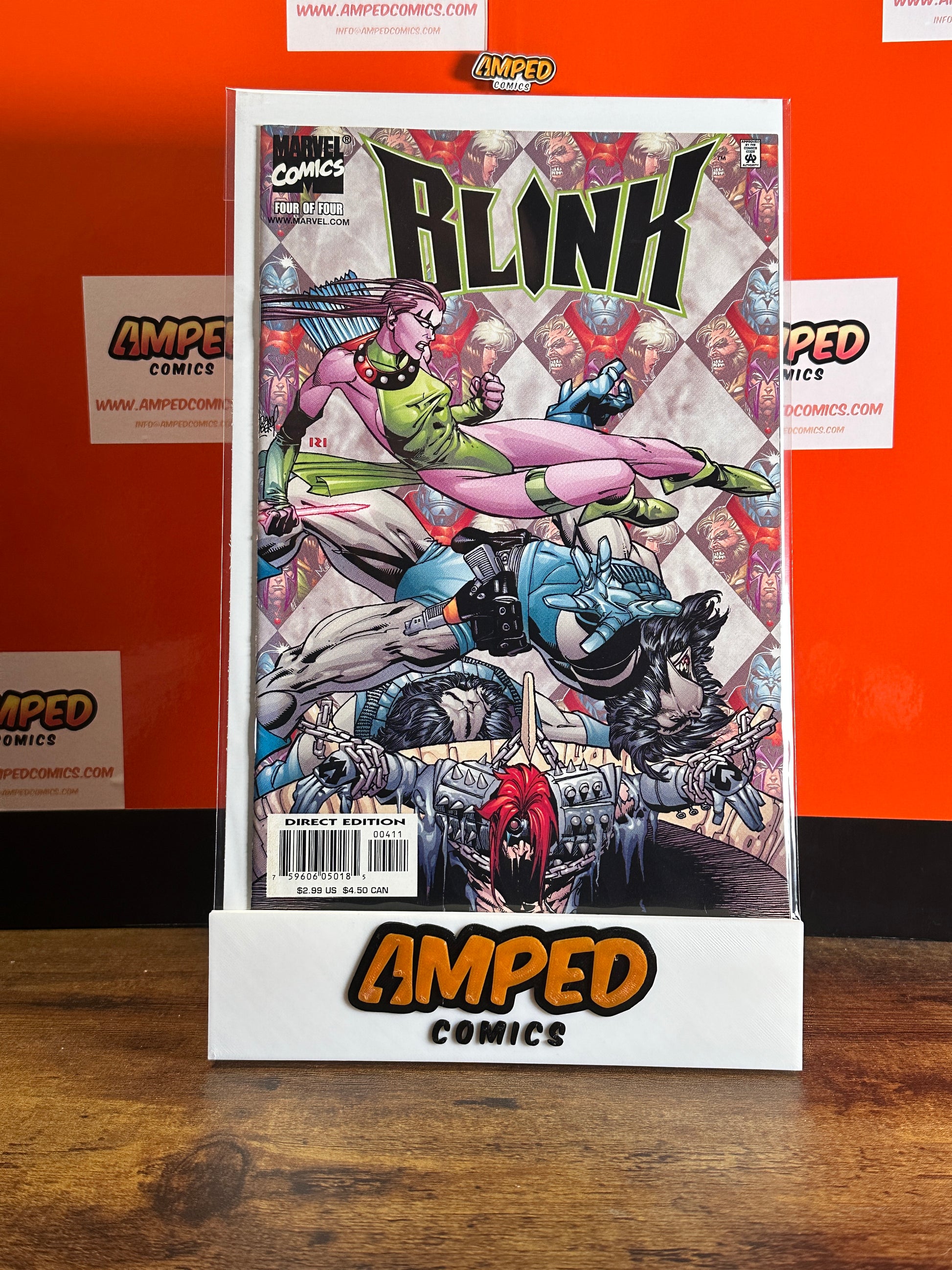 Blink 4 (Marvel, 2001) - Direct Edition