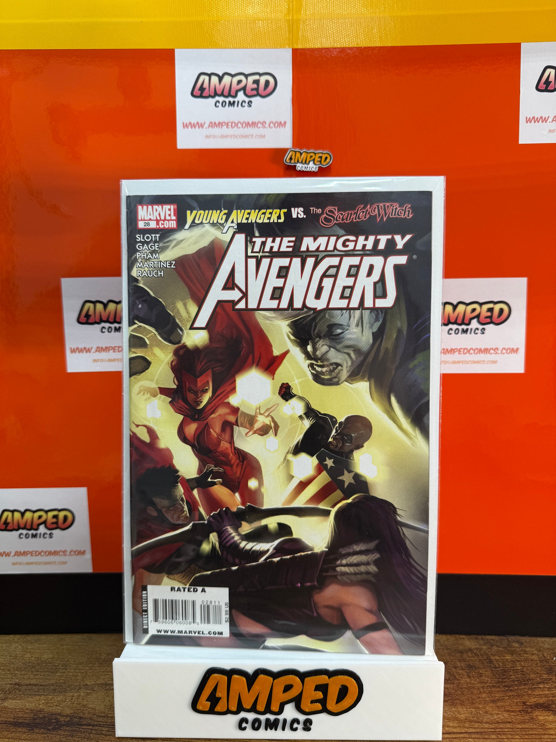The Mighty Avengers 28 Marvel Young Avengers vs Scarlet Witch
