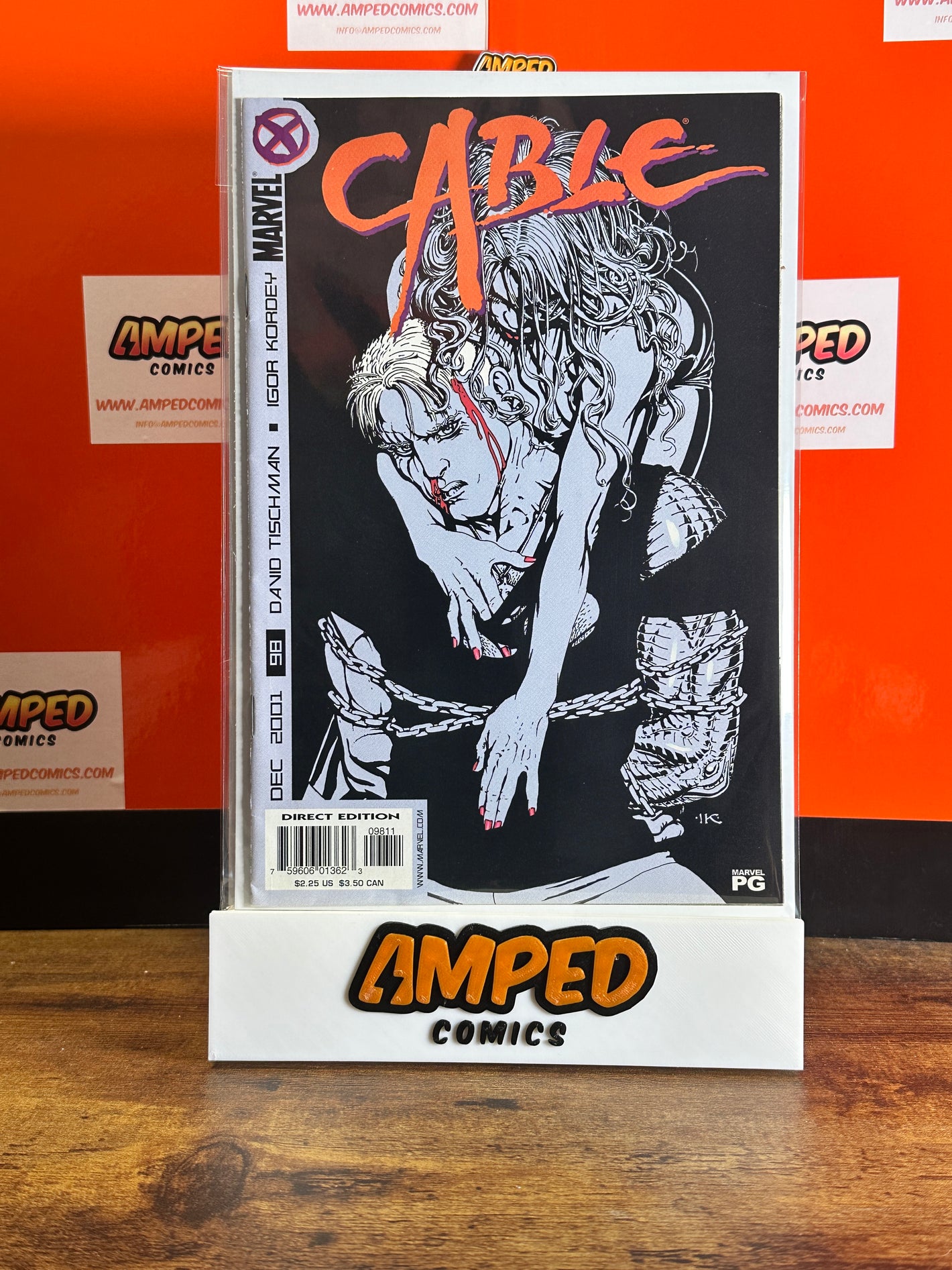 Cable 98 Marvel Comics Dec 2001 Direct Edition