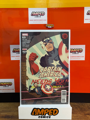 Captain America 702 Marvel Comics 2018 Mark Waid Story