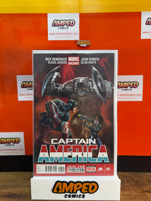 Captain America 7 Marvel NOW Rick Remender John Romita
