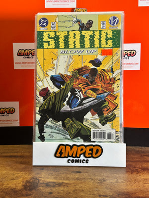 Static 6 Nov 1993 DC Milestone Comics Blow Up Cover