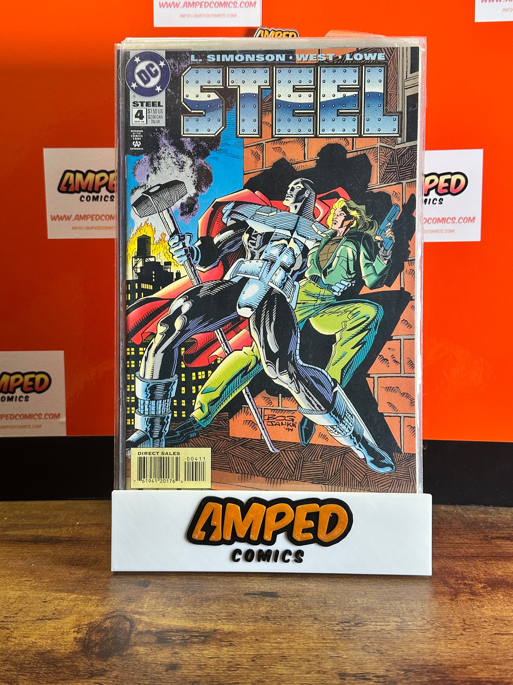 Steel 4 DC Comics 1994 Louise Simonson Bob Wiacek