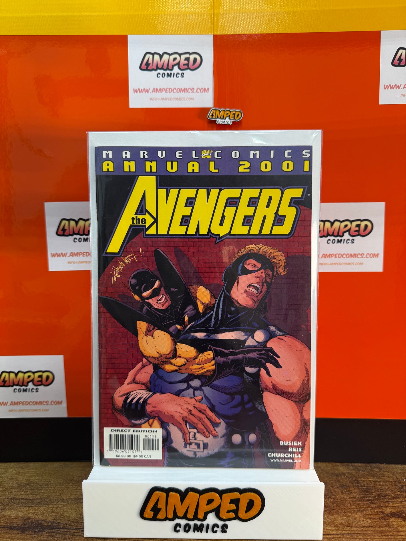The Avengers Annual 2001 Marvel Comics Direct Edition