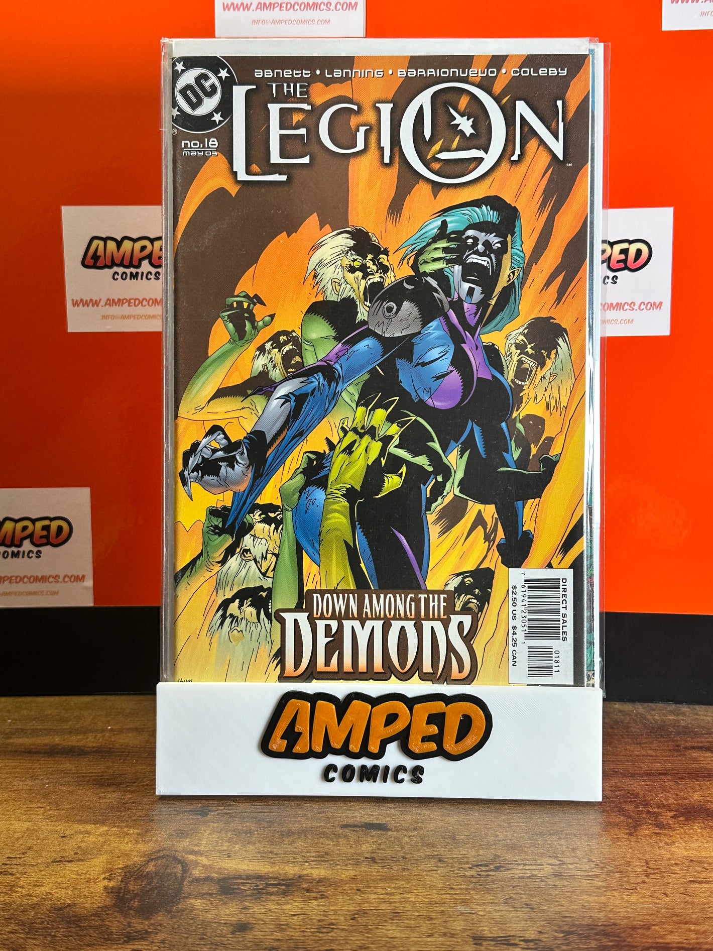 The Legion 18 (May 2003) DC Comics - Down Among the Demons