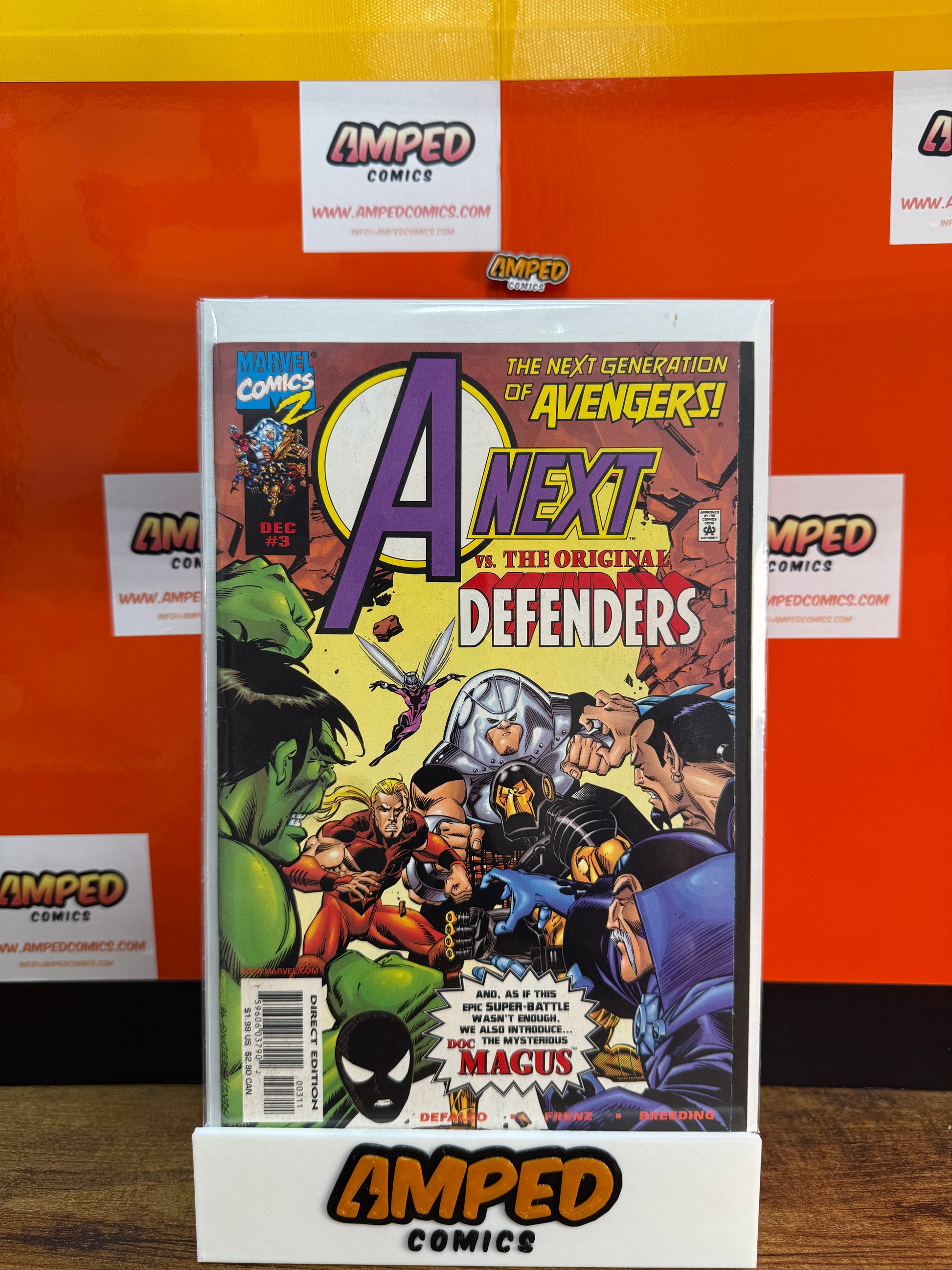 A-Next 3 Marvel Comics Dec 1998 The Original Defenders