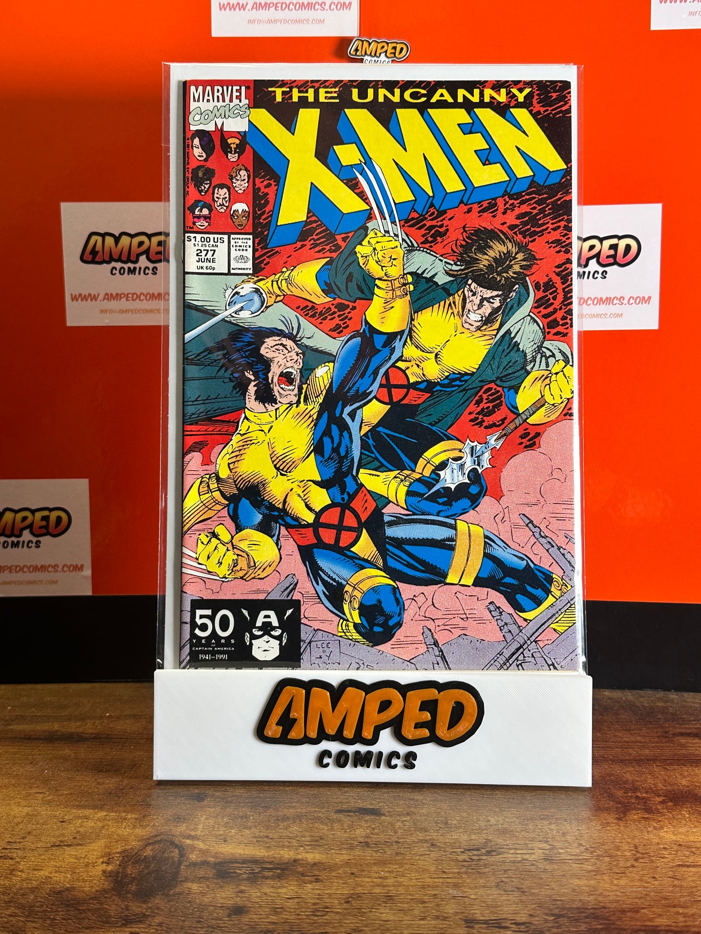 The Uncanny X-Men 277 Marvel Comics June 1991 Wolverine Gambit