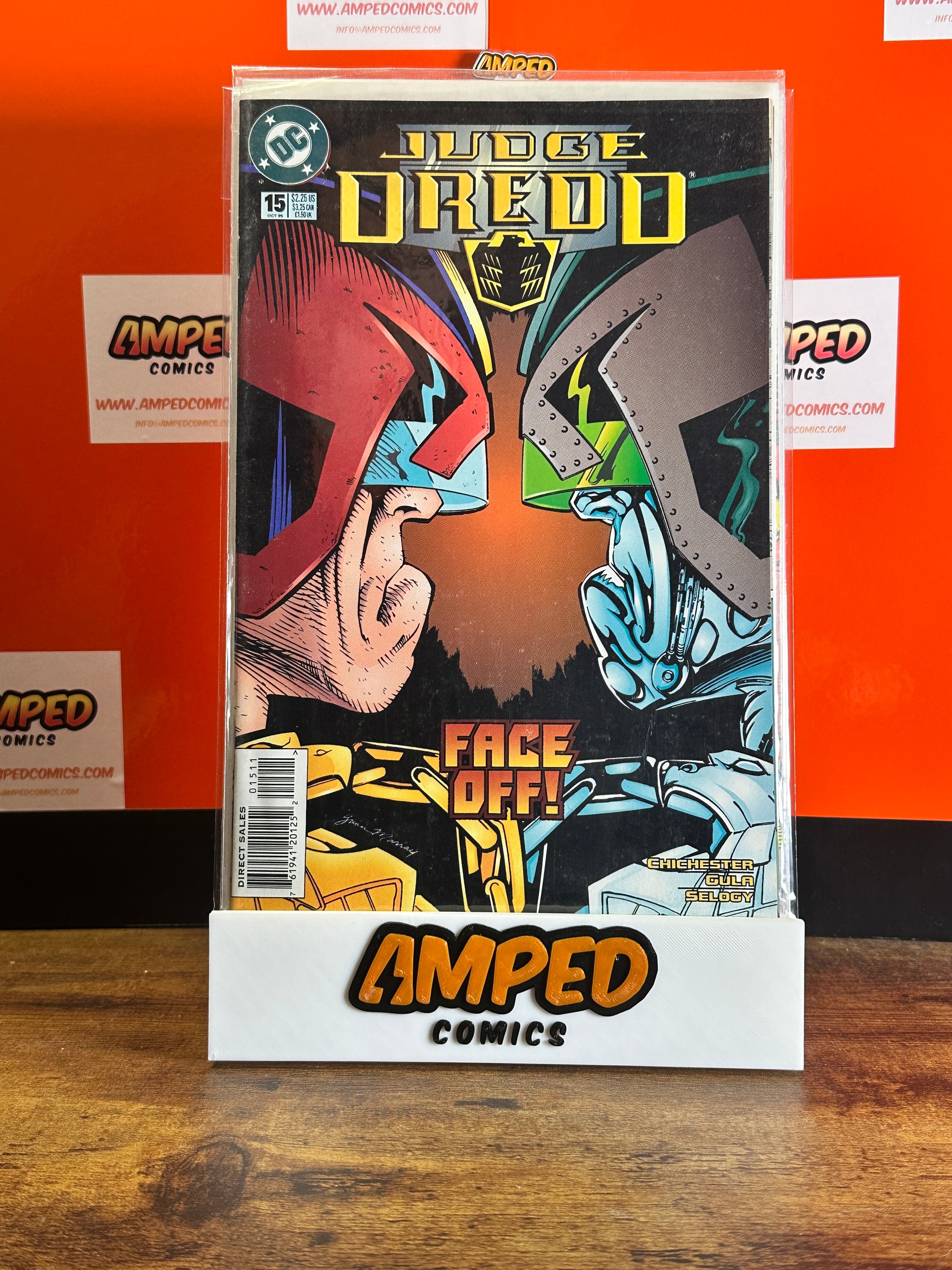 Judge Dredd 15 DC Comics Face Off Chichester Gulacy