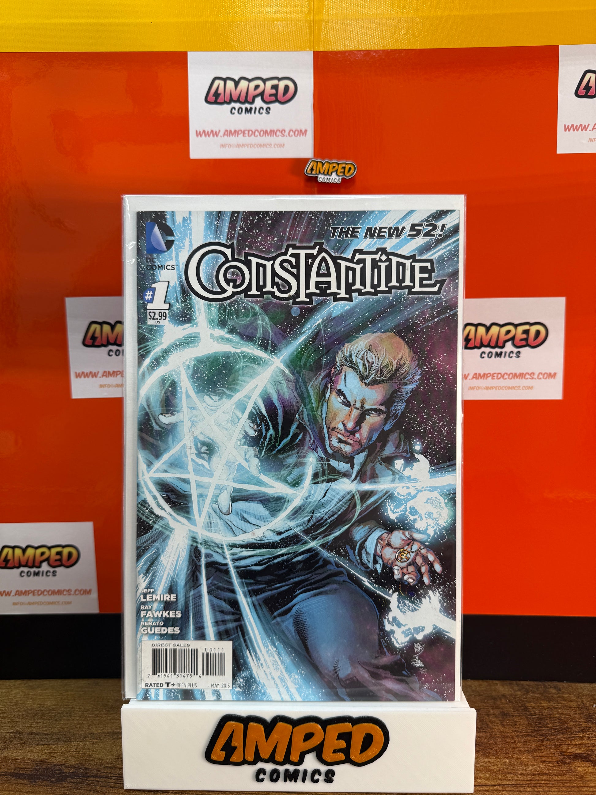 Constantine 1 The New 52 DC Comics May 2013