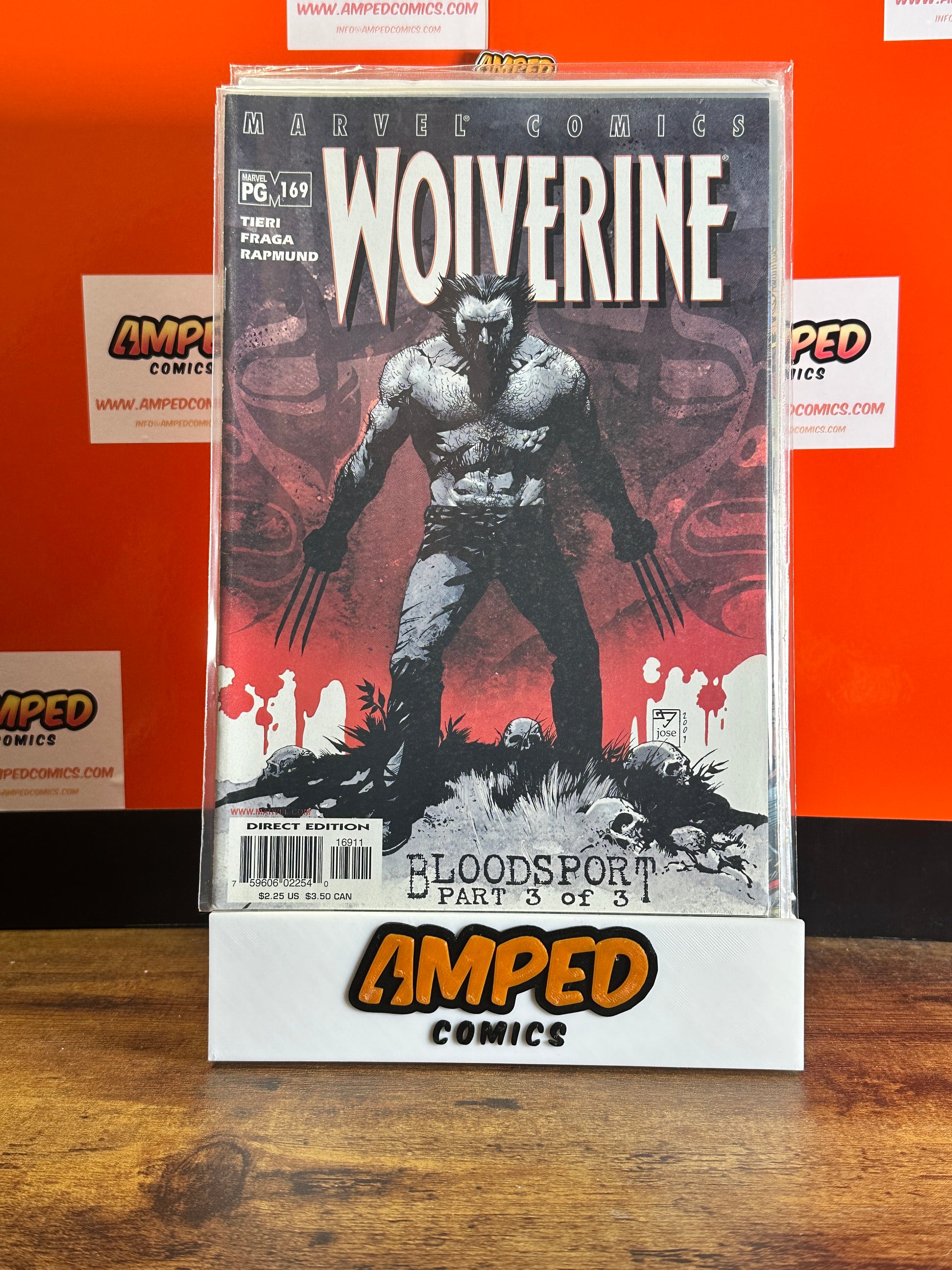 Wolverine 169 Marvel Comics Bloodsport Part 3 of 3