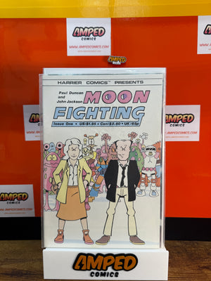 Moon Fighting 1 Harrier Comics 1980s Paul Duncan John Jackson