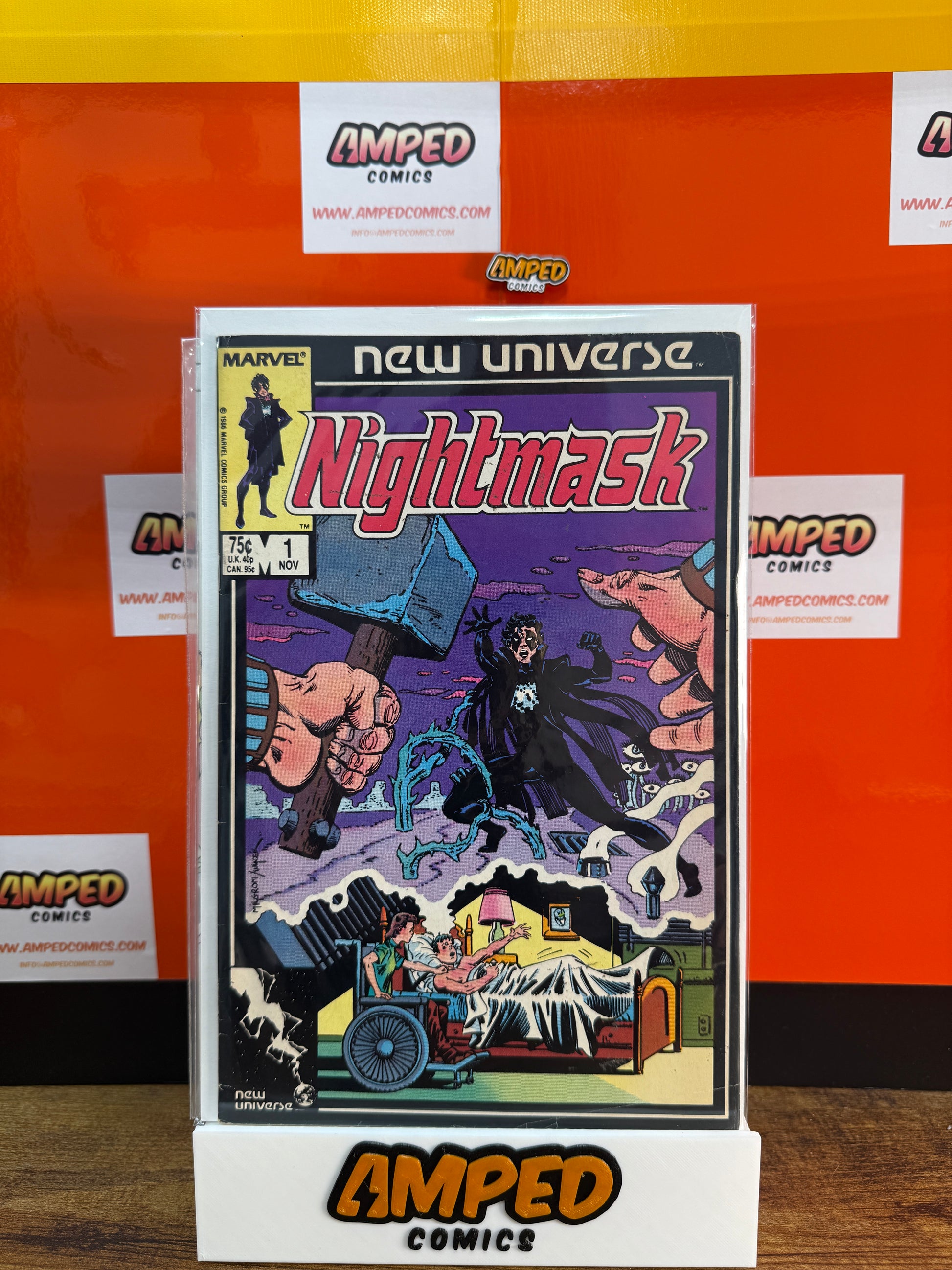 Nightmask 1 Marvel New Universe Nov 1986