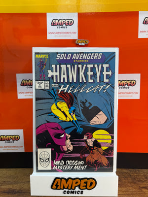 Solo Avengers 9 Marvel 1988 Hawkeye Hellcat Mad Dogs Mystery Men
