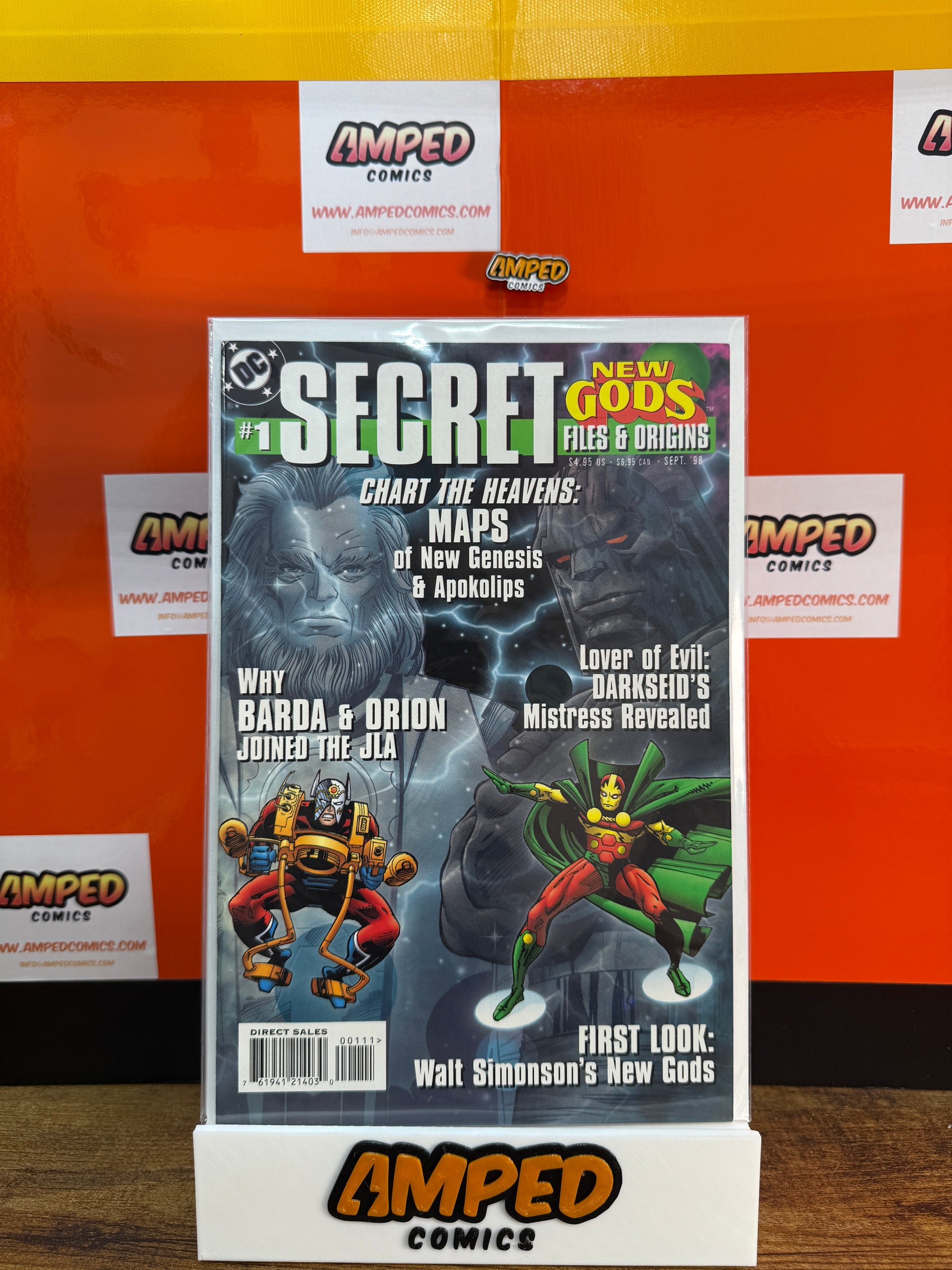 Secret Files Origins New Gods 1 DC Comics Sept 1998